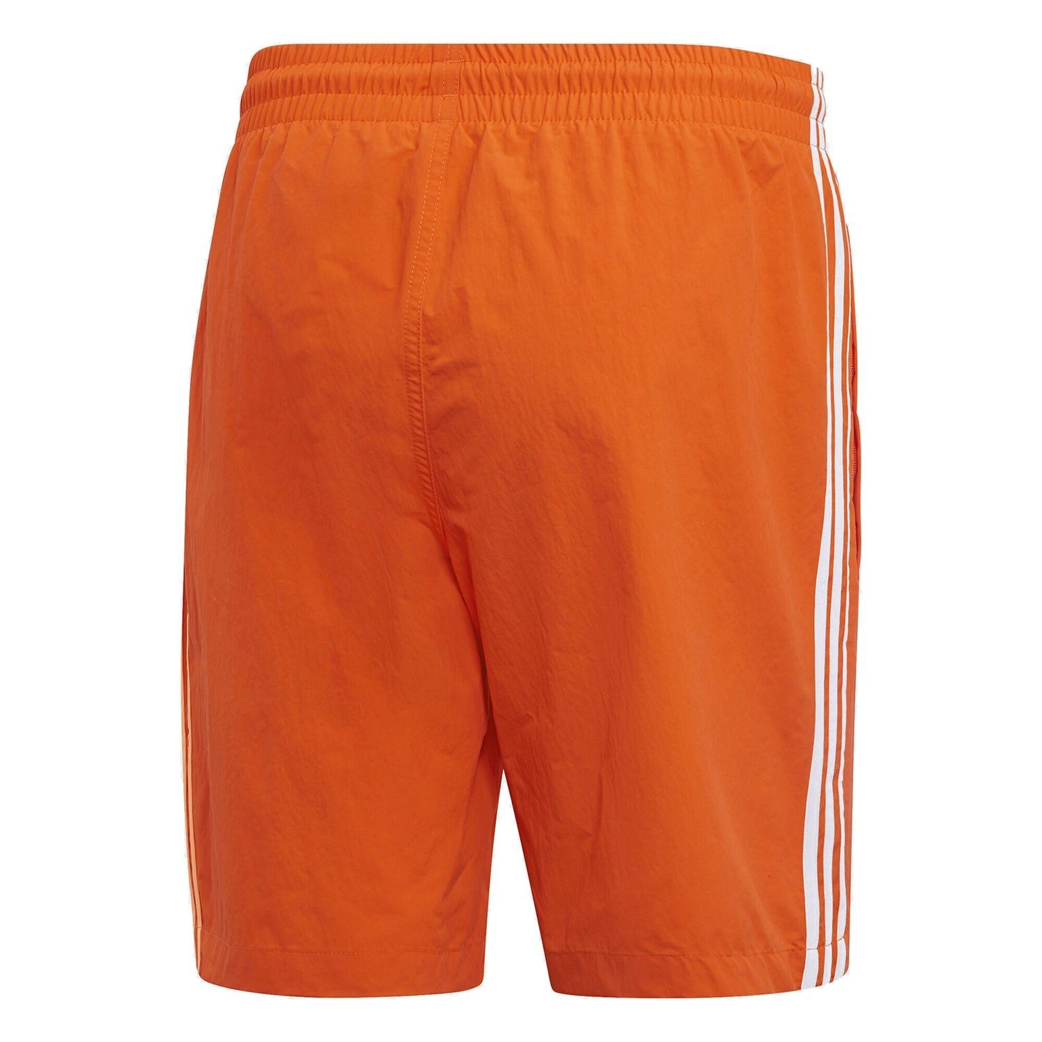 adidas Originals 3-Stripes Swim Shorts - Orange - ViaductClothing - -