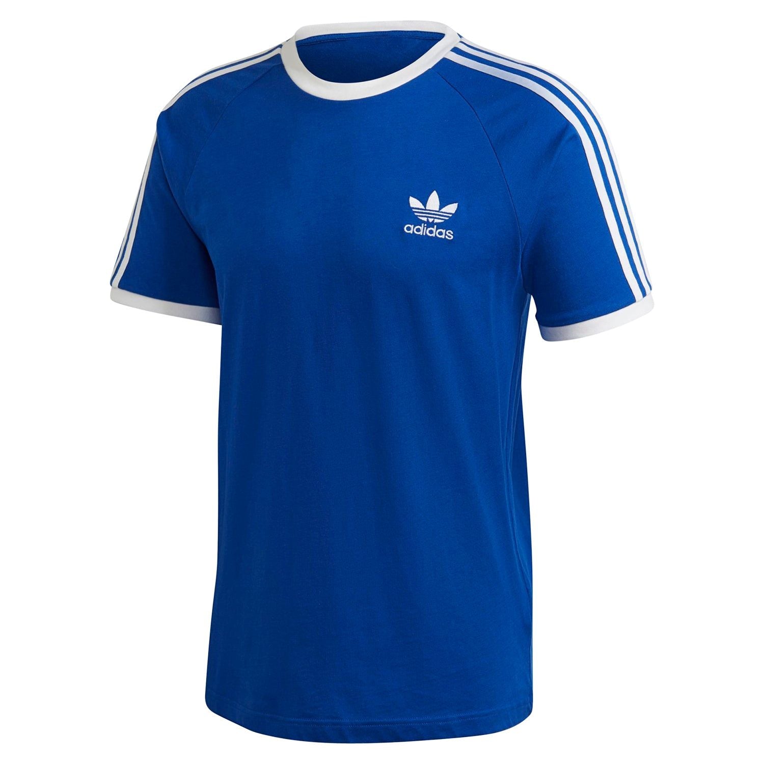 adidas Originals 3-Stripes Tee - Royal Blue - ViaductClothing - -