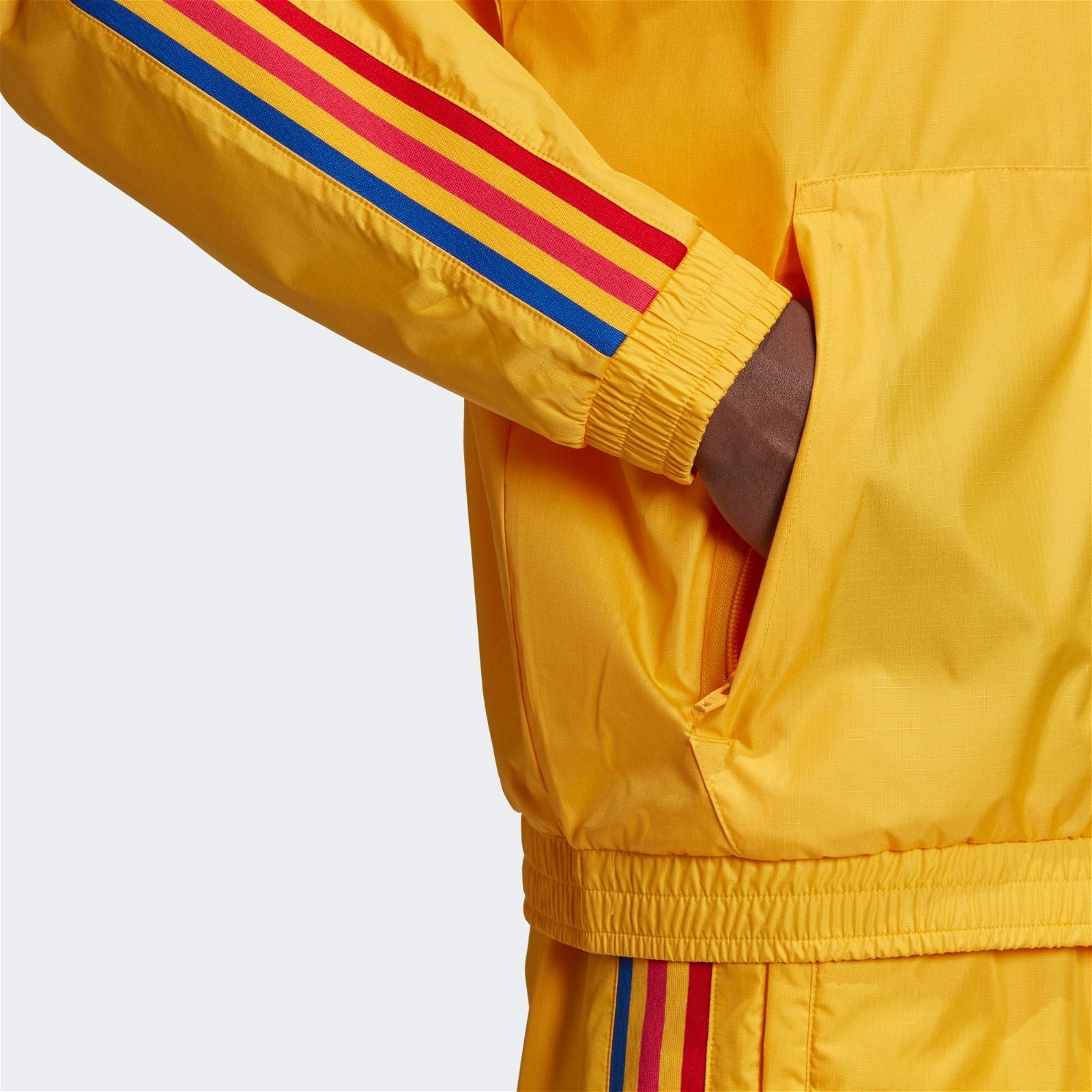 adidas Originals 3D Trefoil 3-Stripes Track Jacket - Yellow - ViaductClothing - -