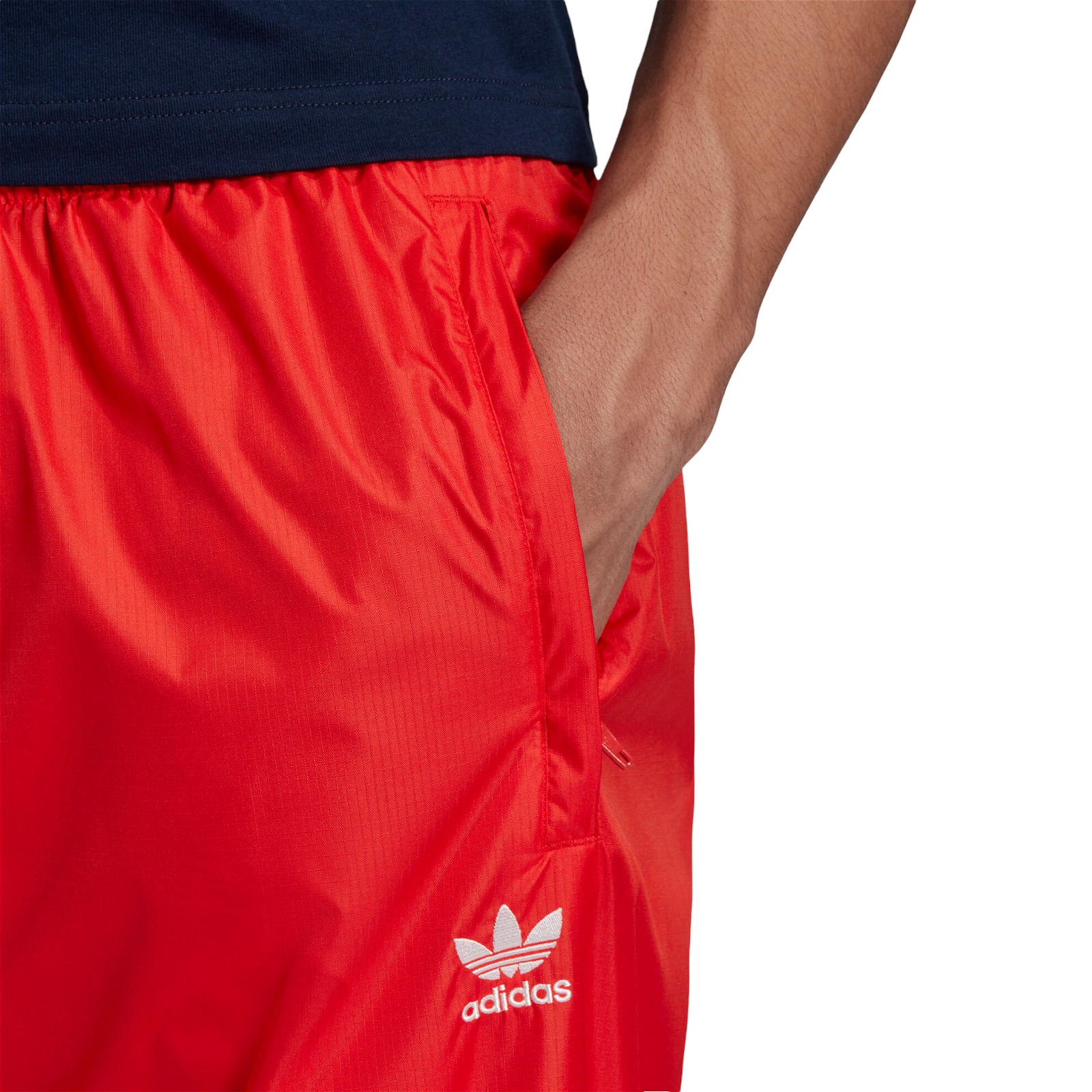 adidas Originals 3D Trefoil 3-Stripes Track Pants - Red - ViaductClothing - -