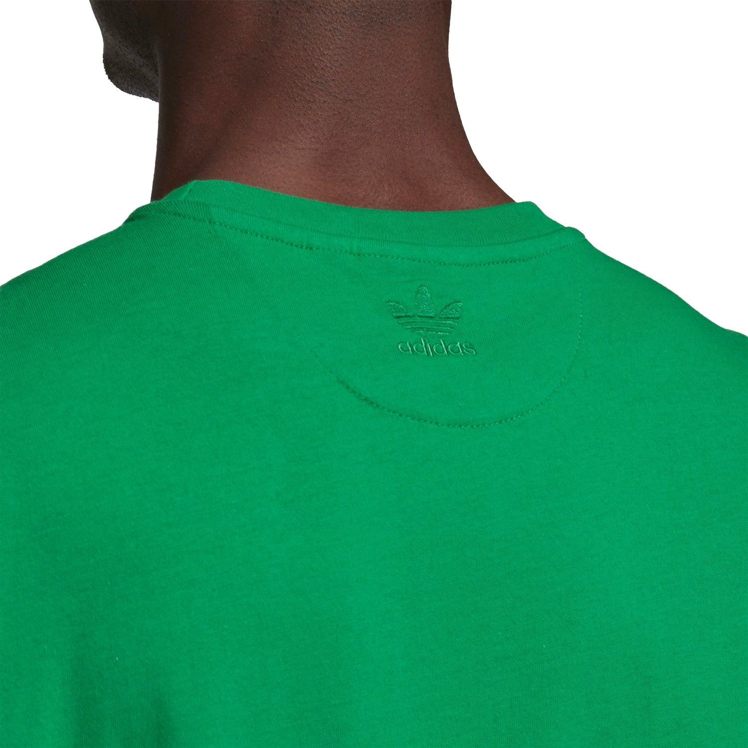 adidas Originals 3D Trefoil Graphic Tee - Green - ViaductClothing - -
