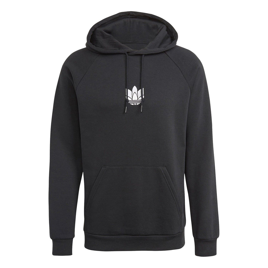 adidas Originals 3D Trefoil Sweat Hoodie Black GN3555 ViaductClothing