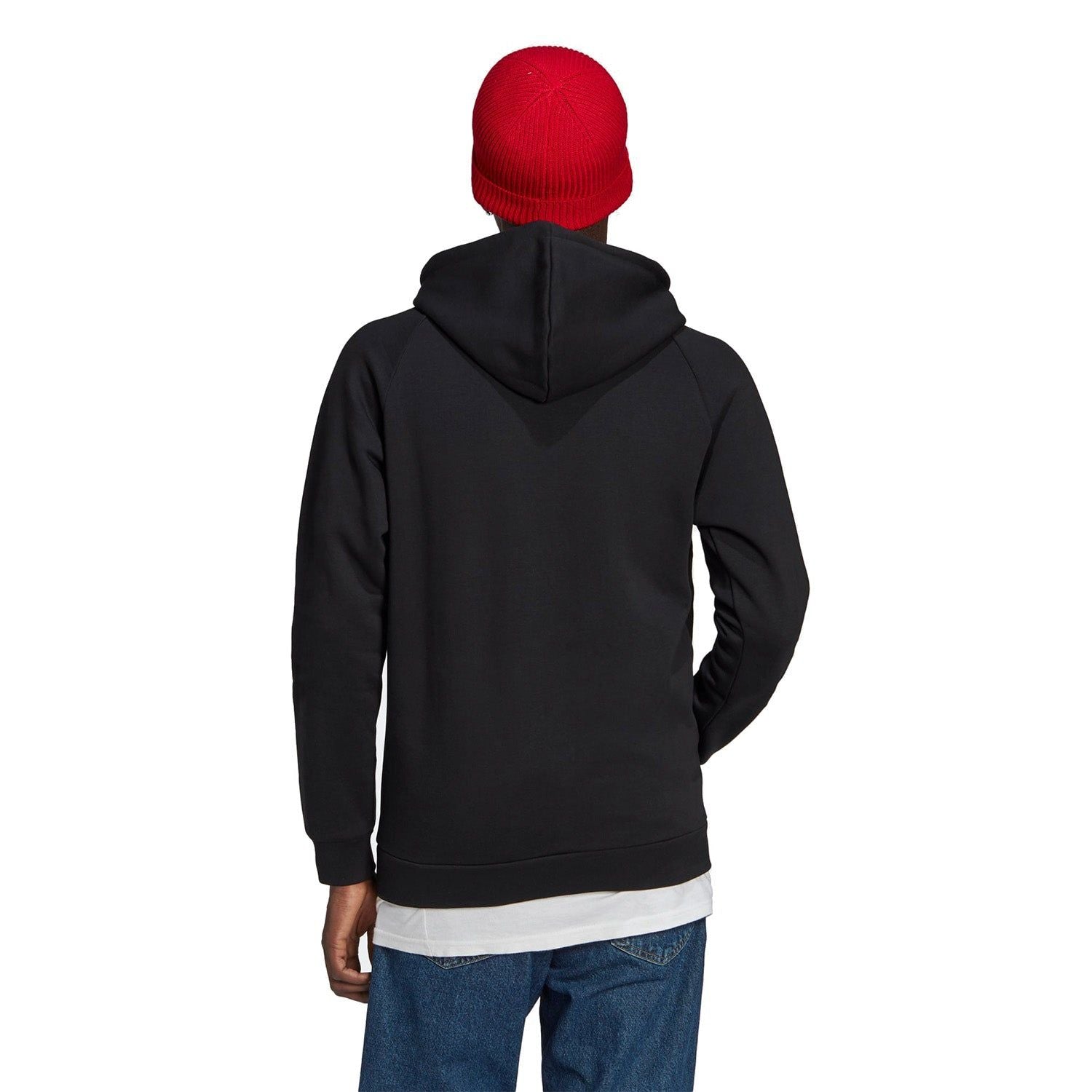 adidas Originals 3D Trefoil Sweat Hoodie - Black - ViaductClothing - -
