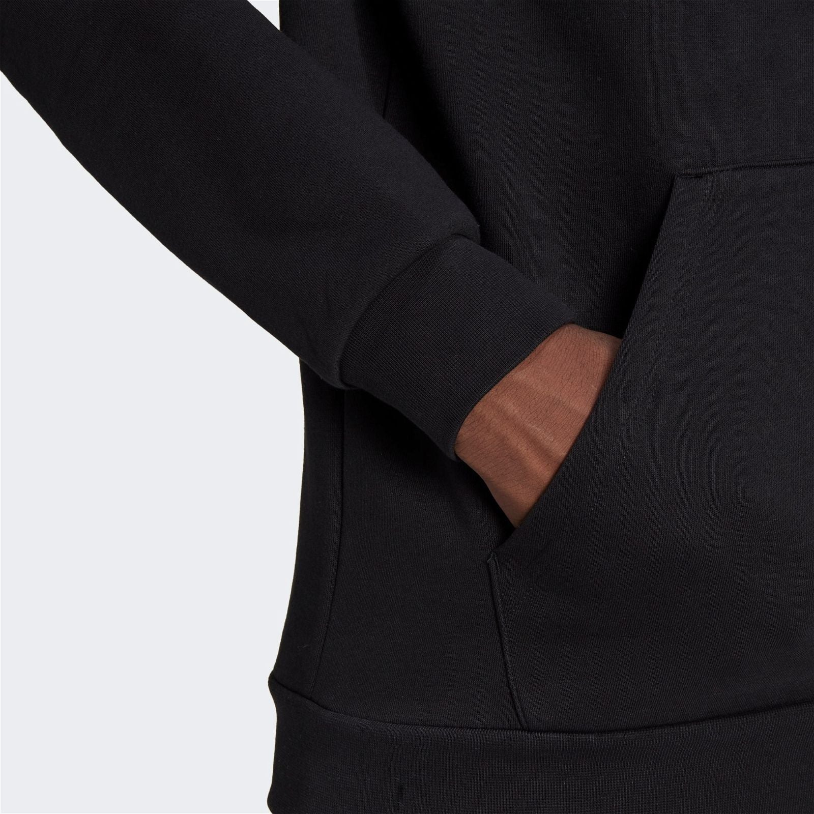 adidas Originals 3D Trefoil Sweat Hoodie - Black - ViaductClothing - -