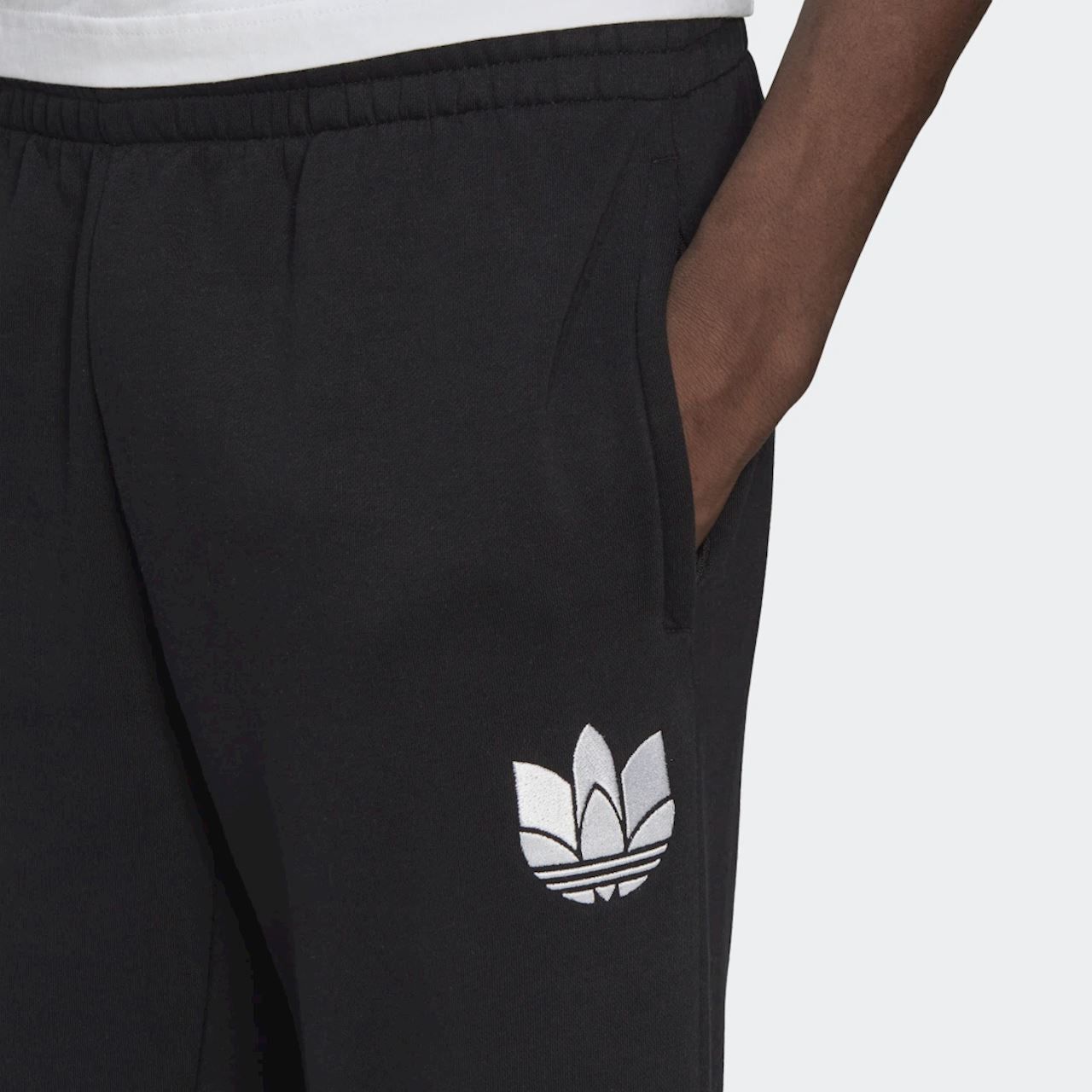 adidas Originals 3D Trefoil Sweat Pant Joggers - Black - ViaductClothing - -