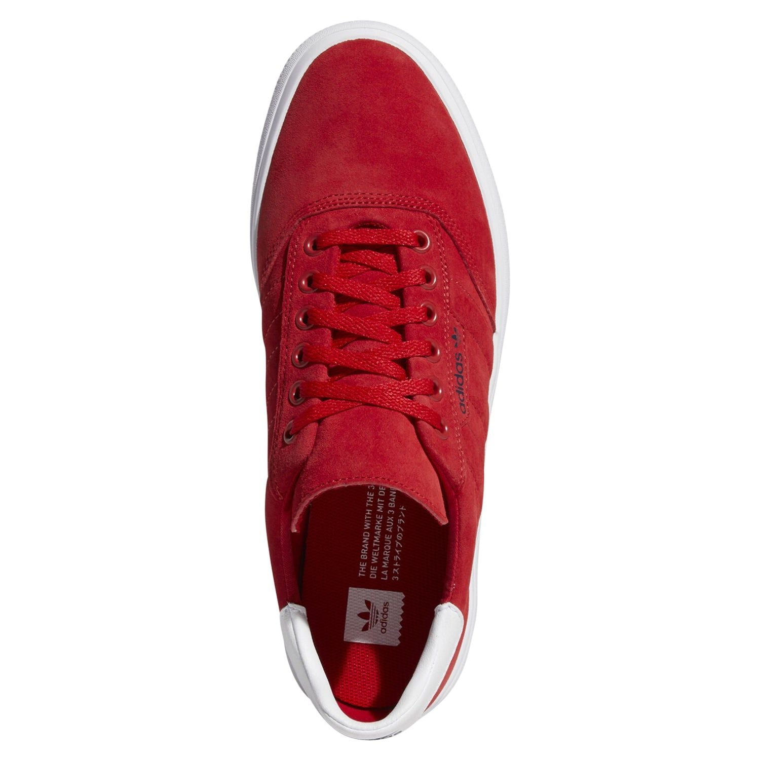 adidas Originals 3MC Shoes - Red - ViaductClothing - -