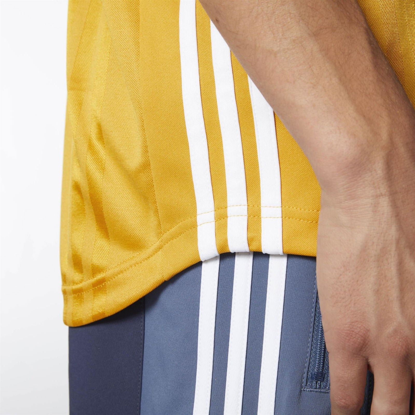 adidas Originals 3 Stripe Jersey - Yellow - ViaductClothing - -