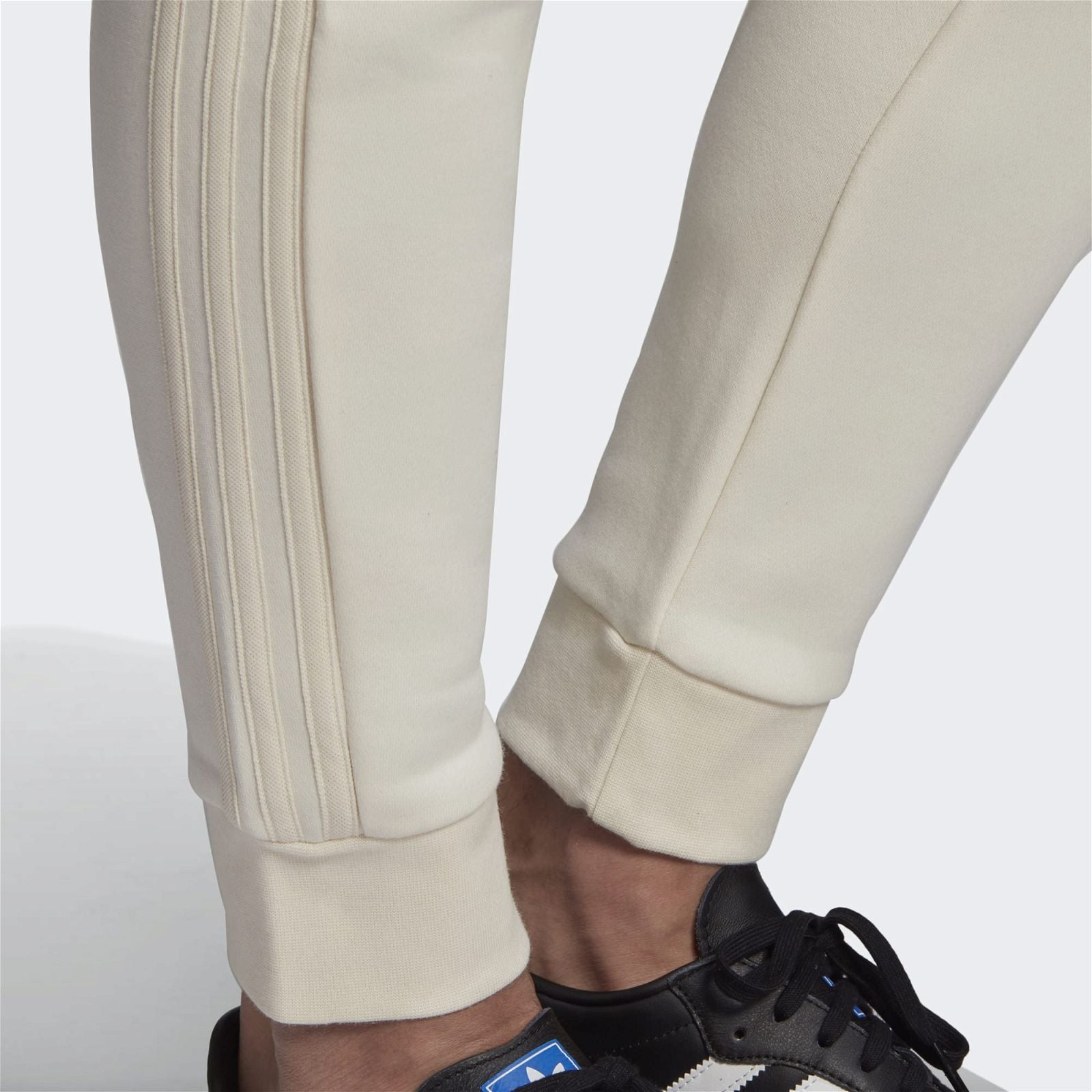 adidas Originals 3 Stripe Non Dyed Joggers - Off White - ViaductClothing - -