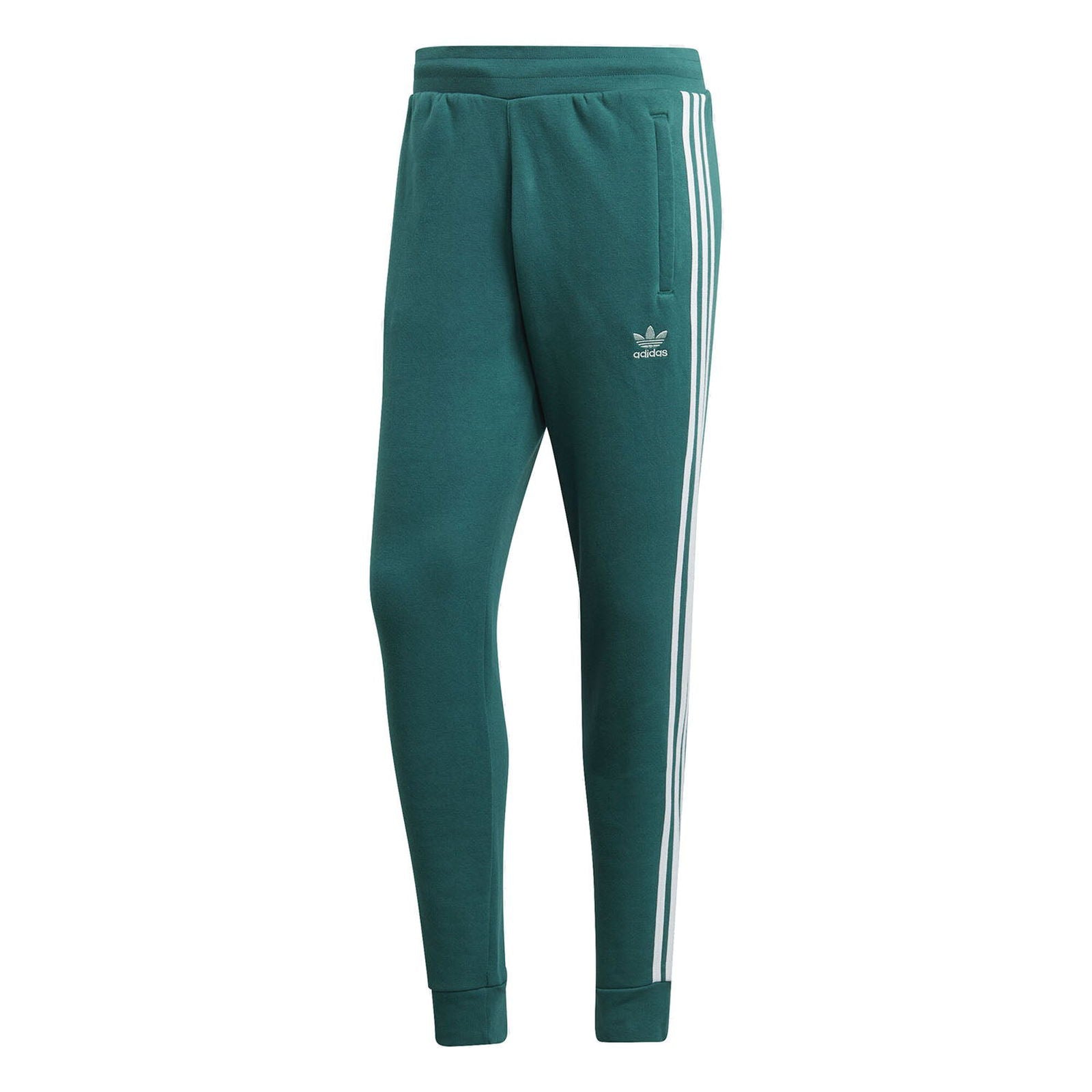 adidas Originals 3 Stripes Sweat Pants - Green - ViaductClothing - -