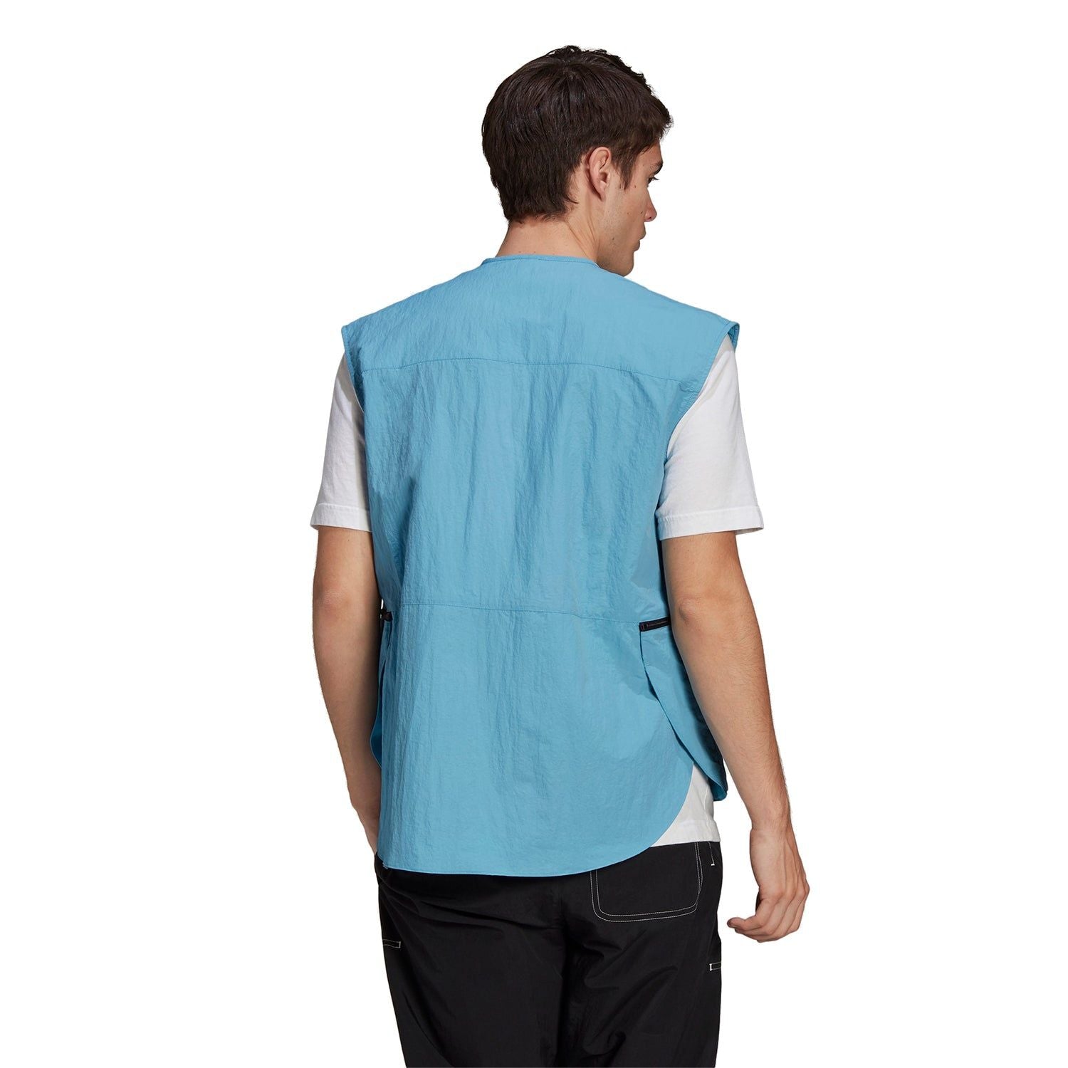 adidas Originals ADV Adventure Cargo Vest - Blue - ViaductClothing - -