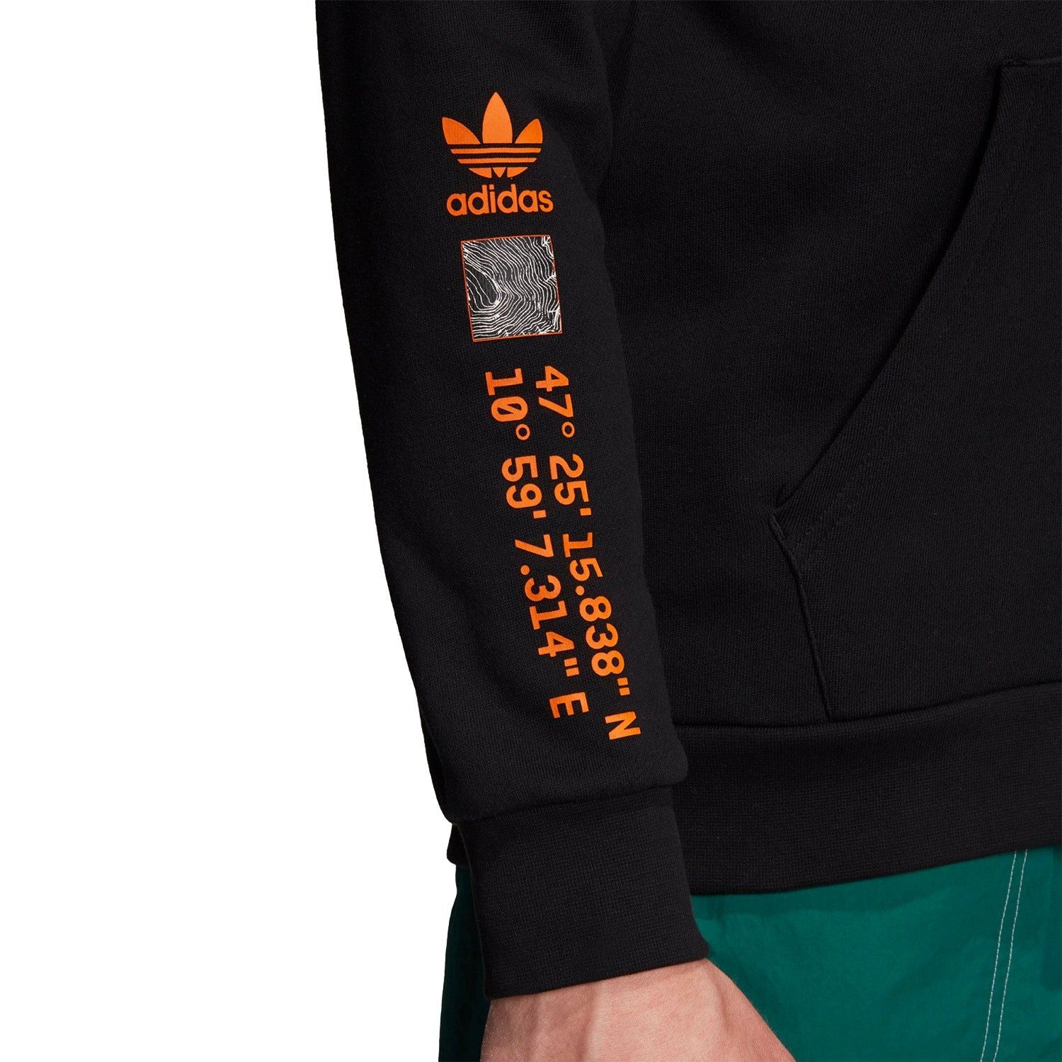 adidas Originals ADV Adventure Full-Zip Hoodie - Black - ViaductClothing - -