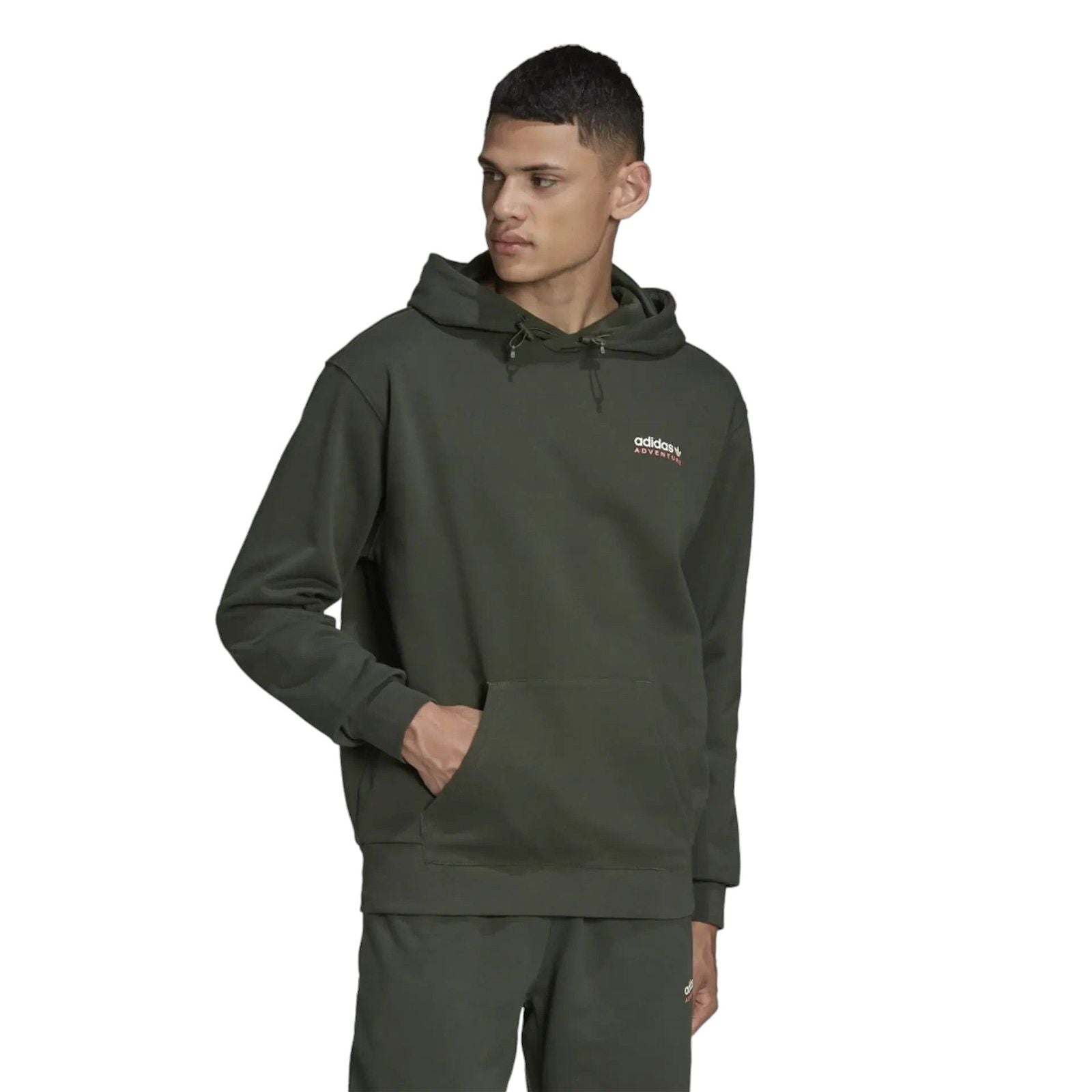 adidas Originals ADV Adventure Hoodie - Shadow Green - ViaductClothing - -