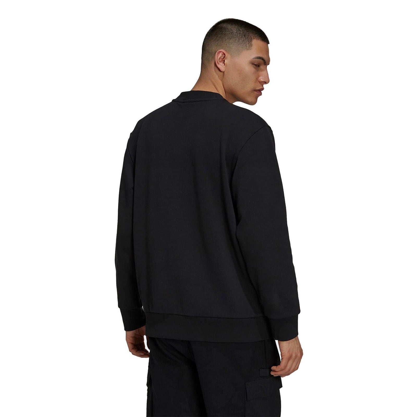 adidas Originals ADV Adventure Logo Crew Sweatshirt - Black - ViaductClothing - -