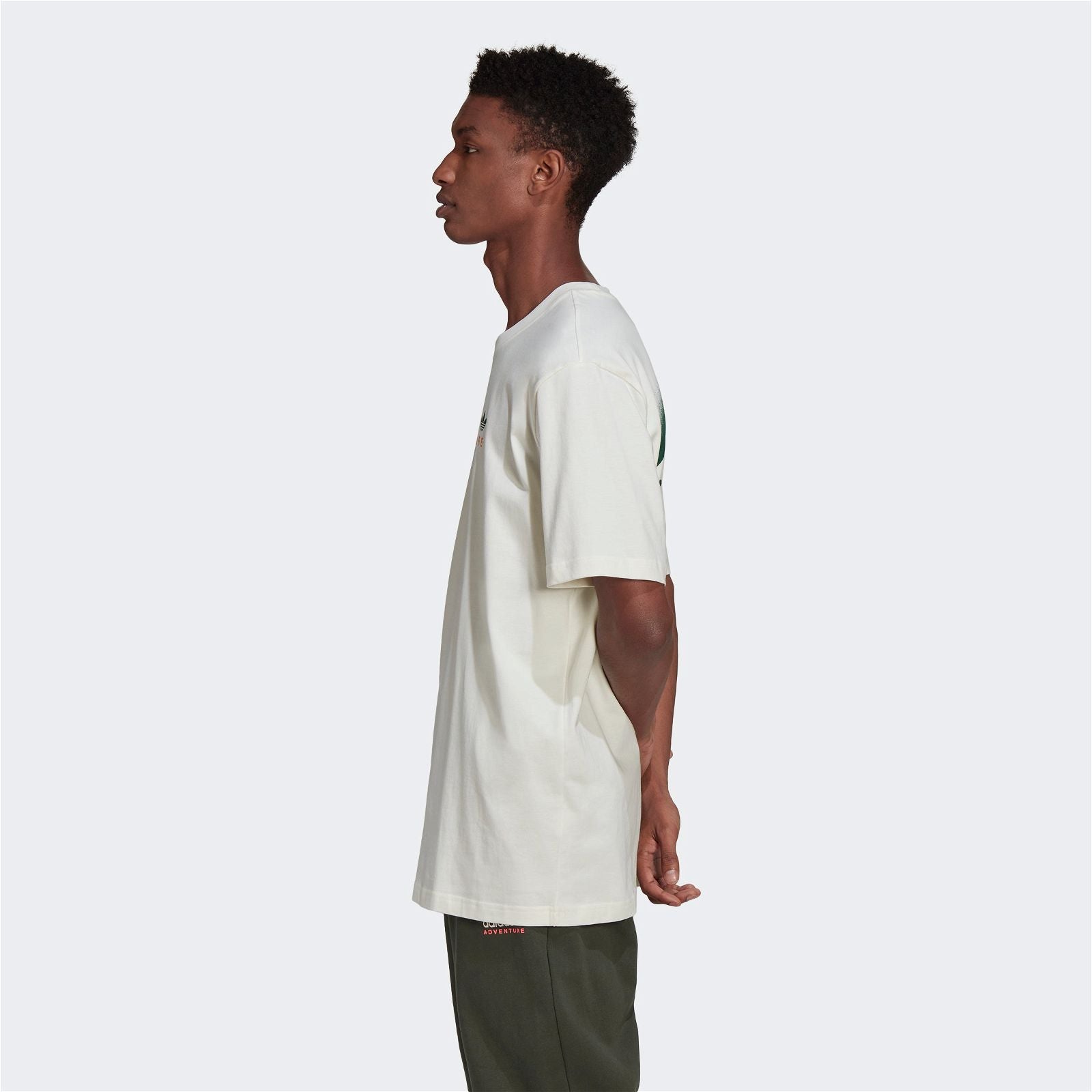 adidas Originals ADV Adventure Mountain Spray Tee - Off White - ViaductClothing - -
