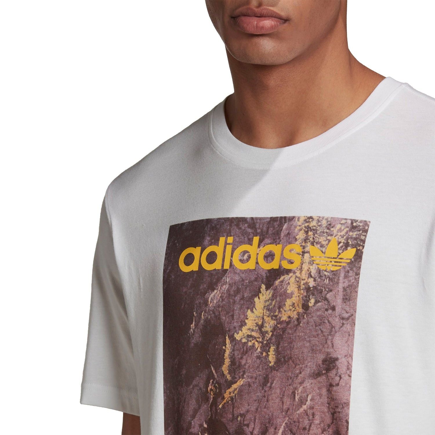 adidas Originals ADV Adventure T Shirt - White - ViaductClothing - -