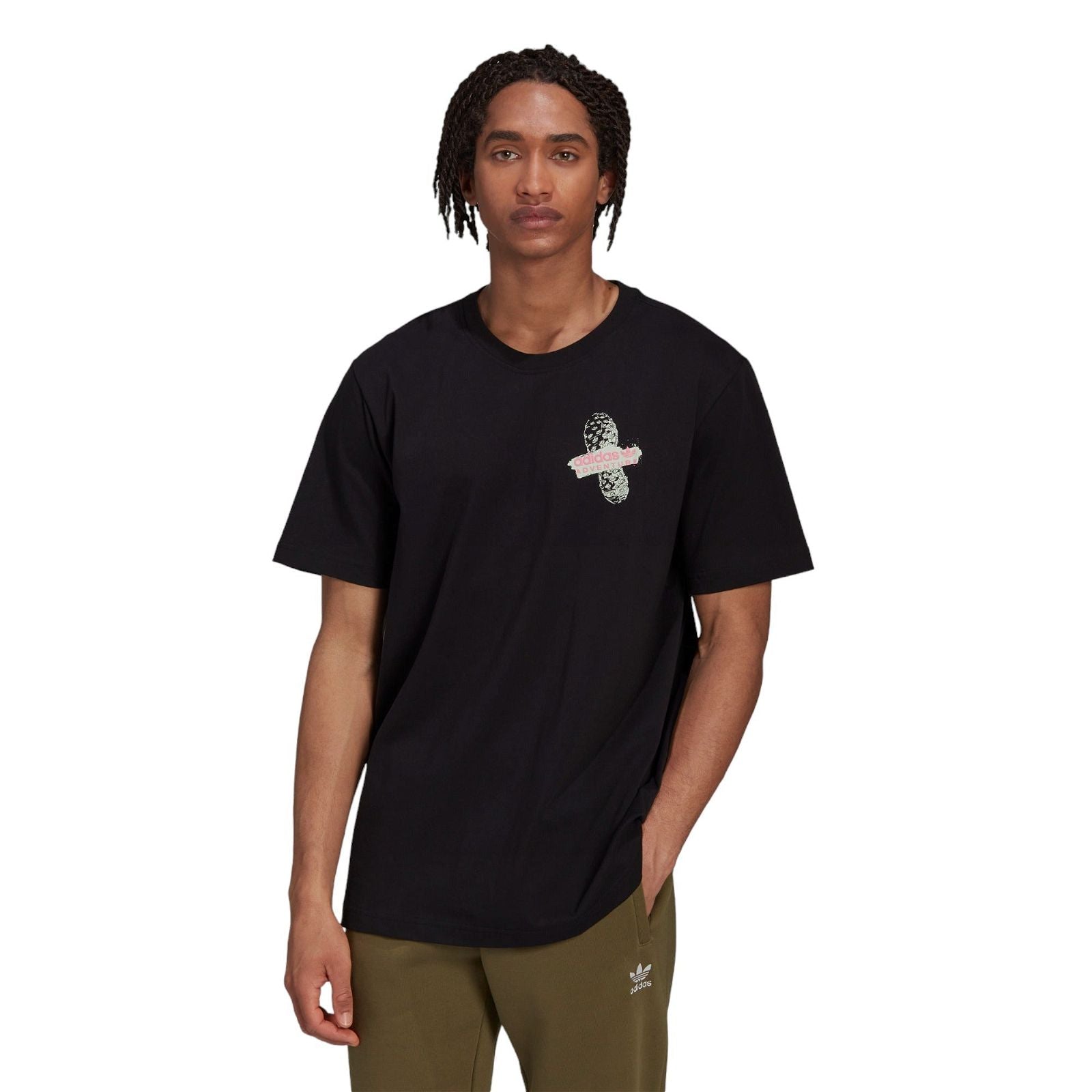 adidas Originals ADV Adventure Trail Tee - Black - ViaductClothing - -