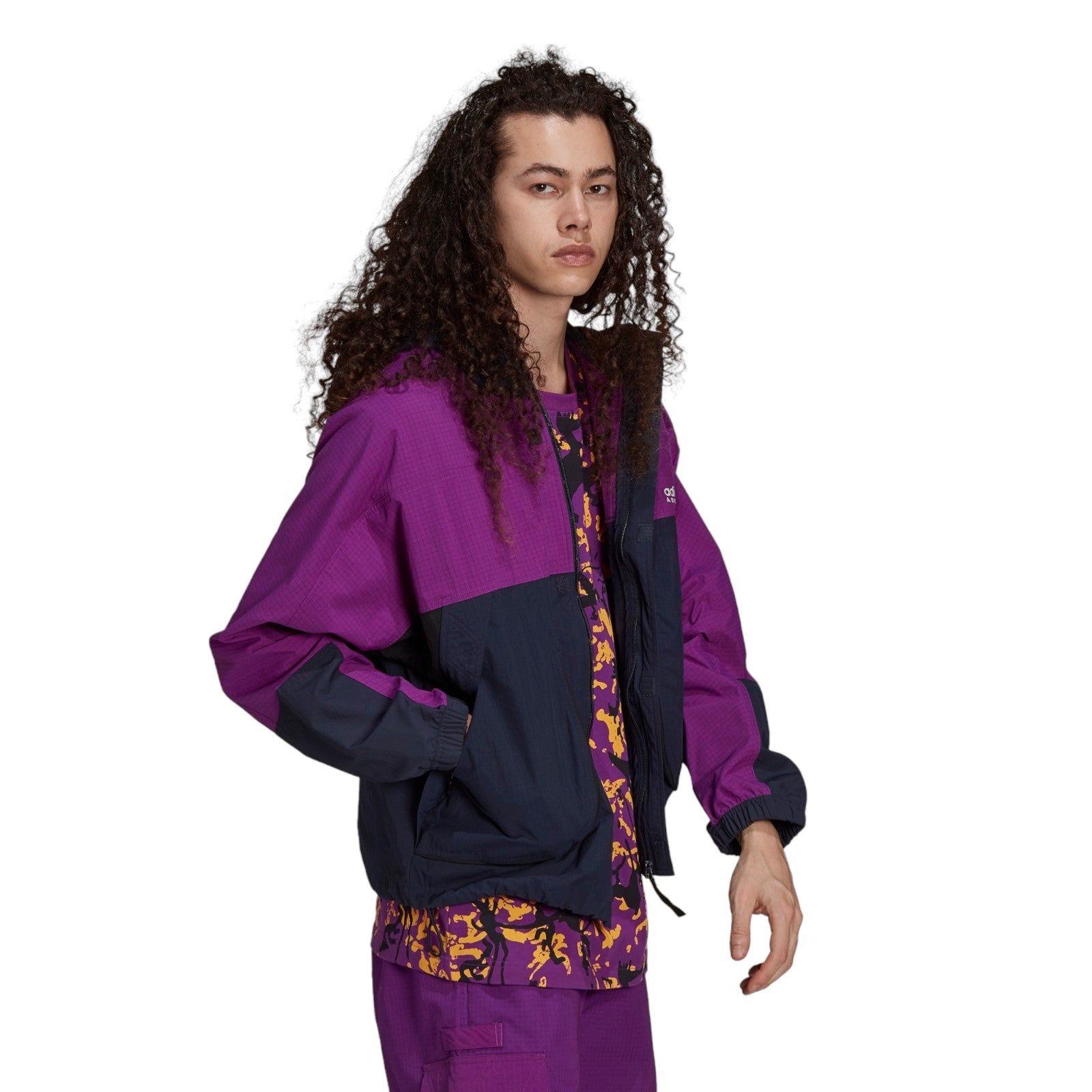 adidas Originals ADV Adventure Woven Windbreaker - Legend Ink - ViaductClothing - -