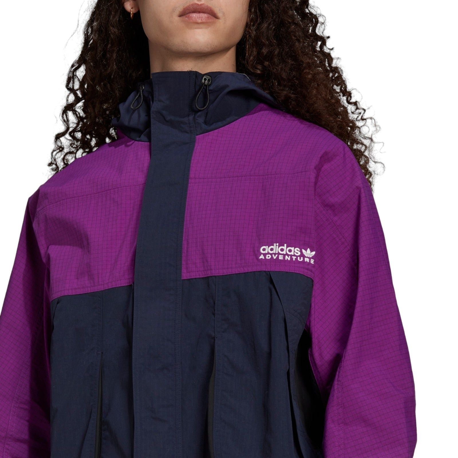 adidas Originals ADV Adventure Woven Windbreaker - Legend Ink - ViaductClothing - -