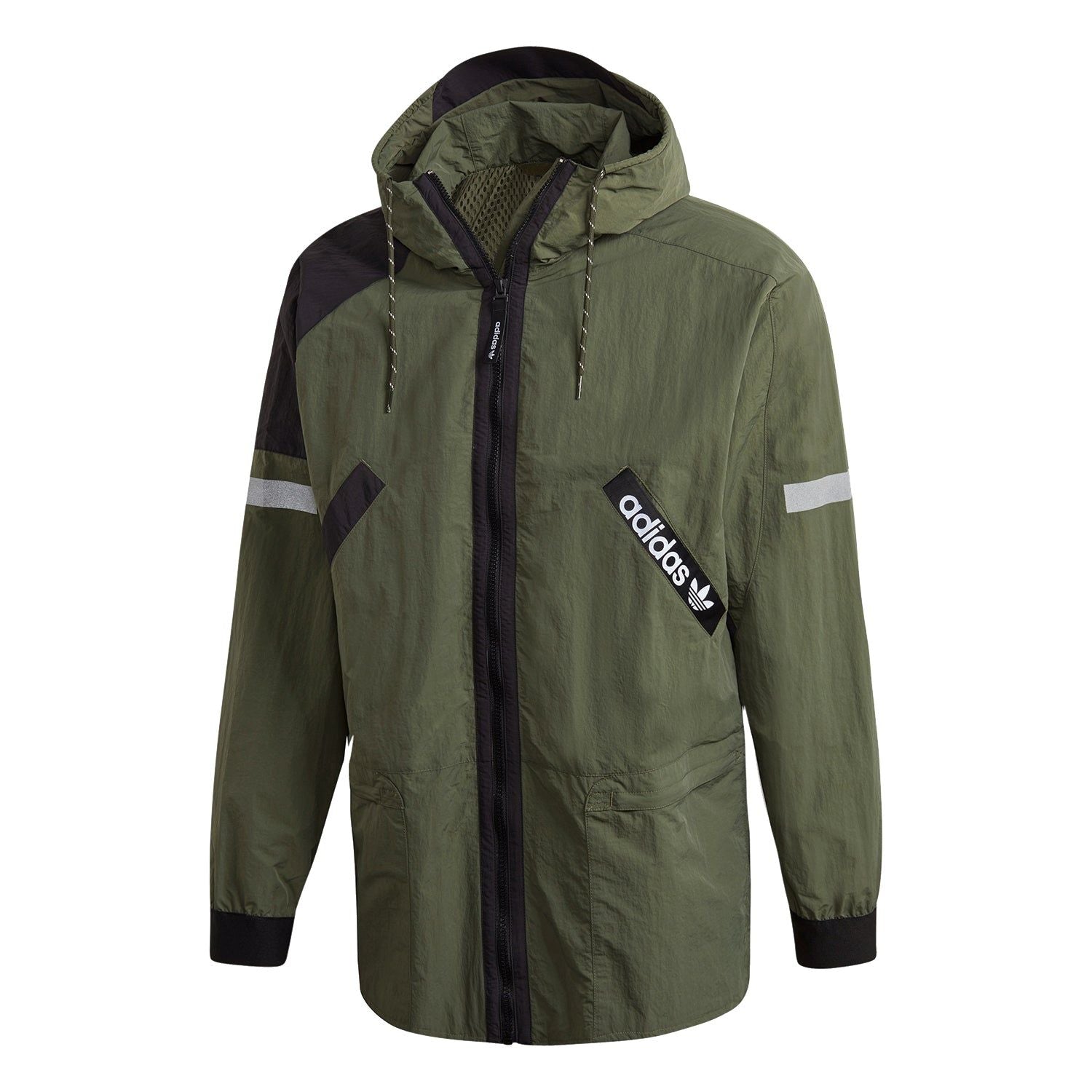adidas Originals ADV Zip Windbreaker - Base Green - ViaductClothing - -