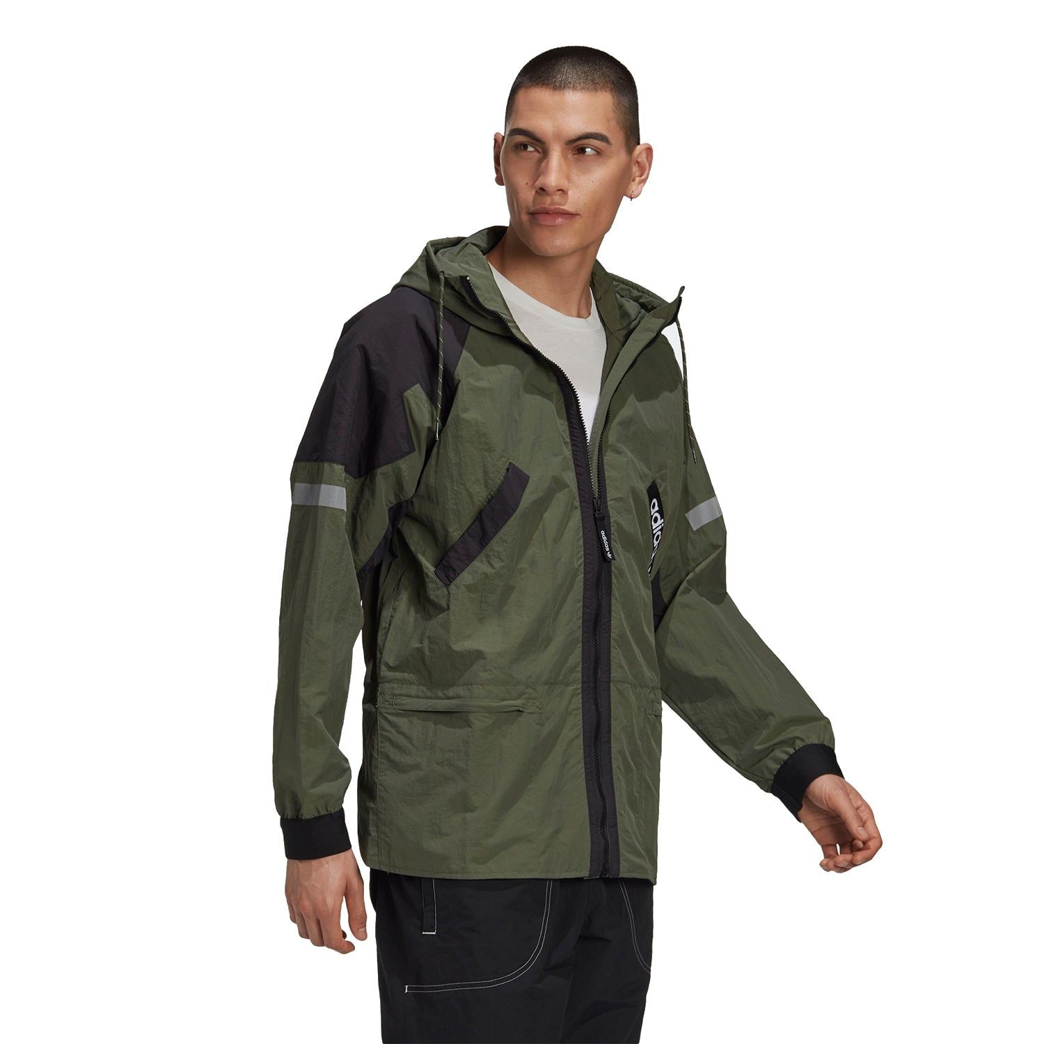 adidas Originals ADV Zip Windbreaker - Base Green - ViaductClothing - -