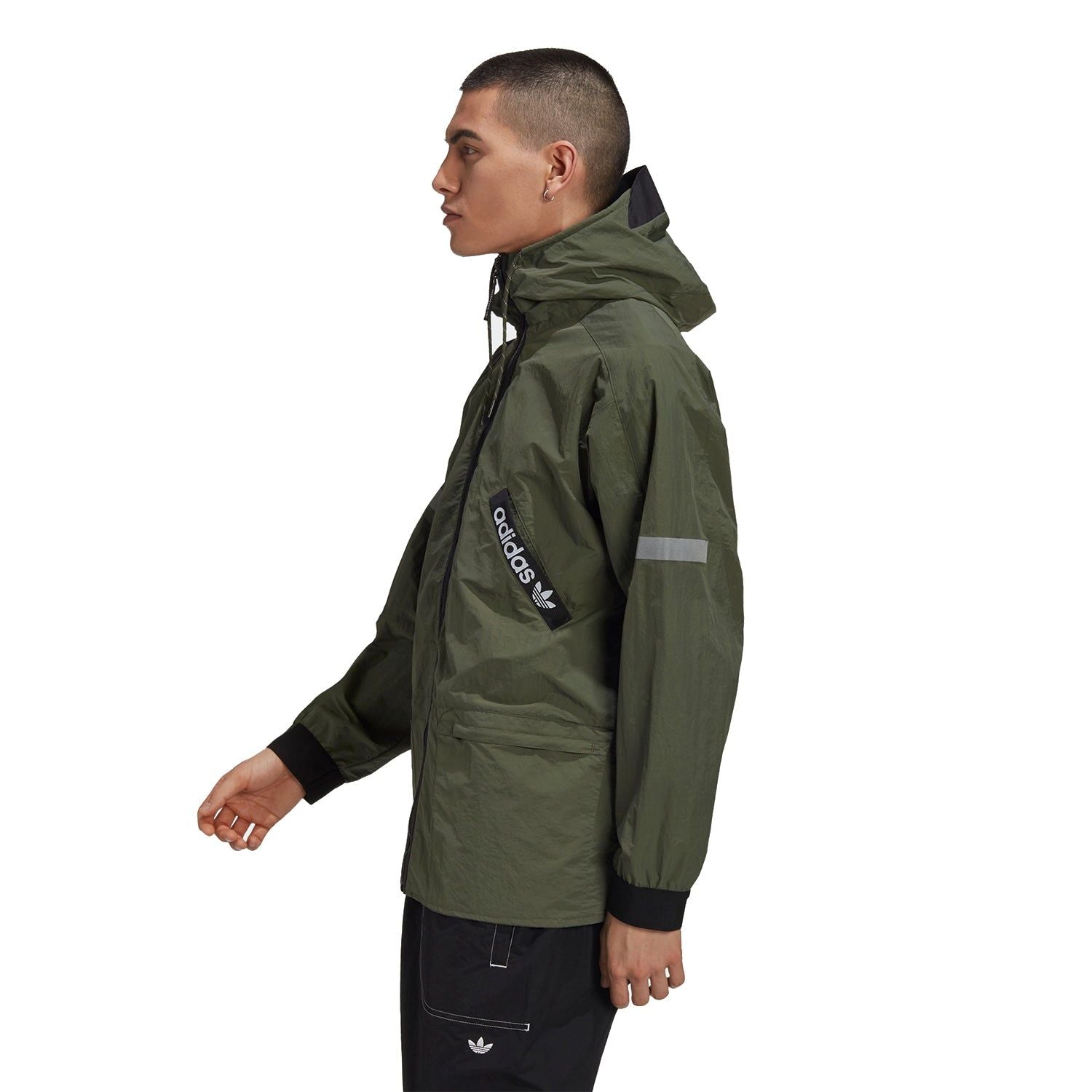 adidas Originals ADV Zip Windbreaker - Base Green - ViaductClothing - -
