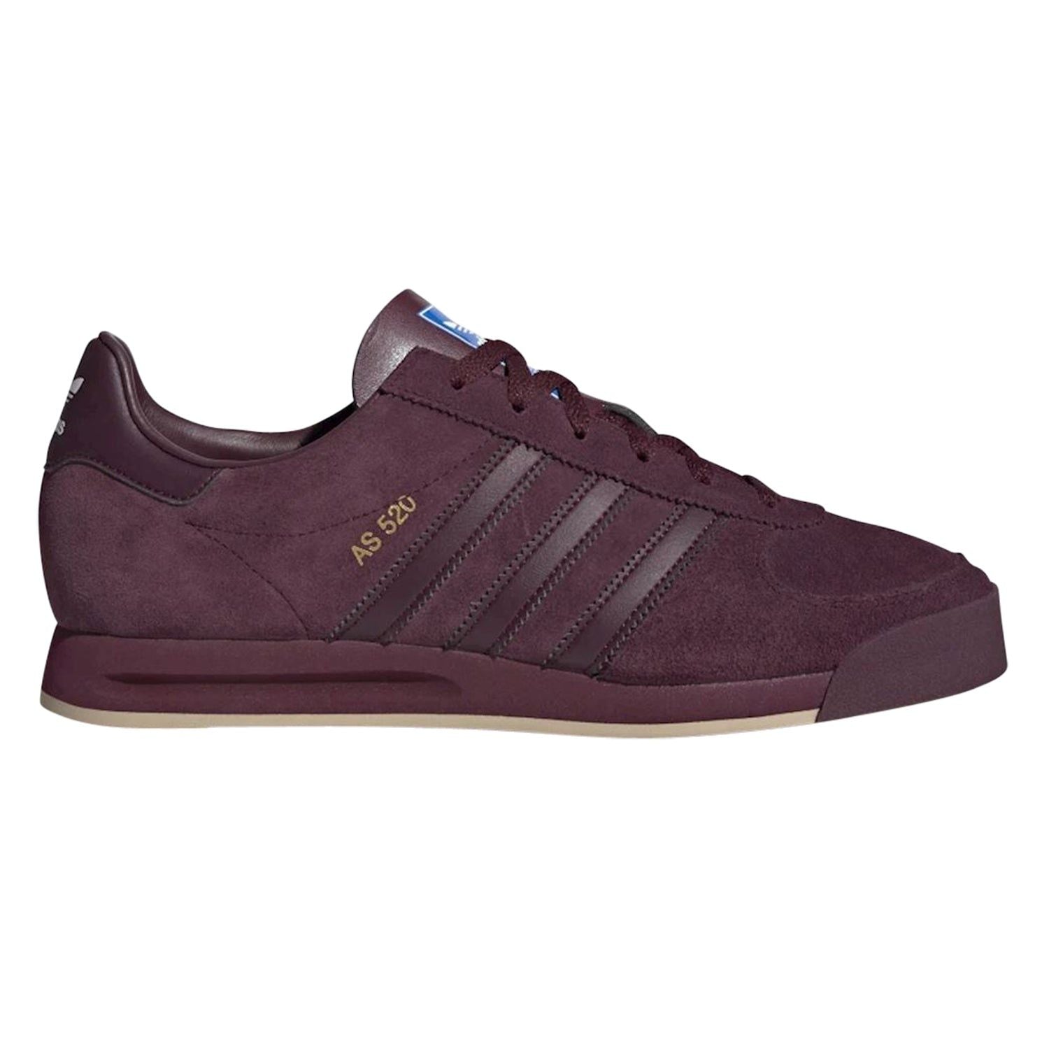 adidas Originals AS 520 Trainers - Maroon - ViaductClothing -  -