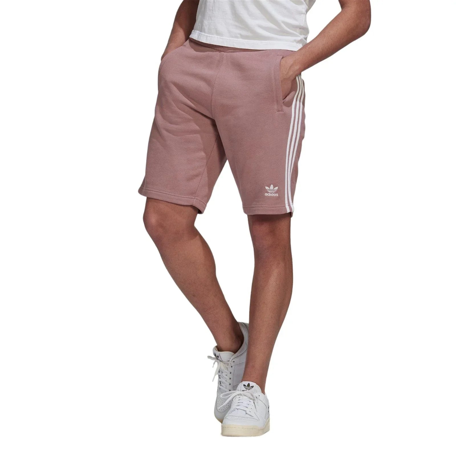 adidas Originals Adicolor 3-Stripes Shorts - Purple - ViaductClothing
