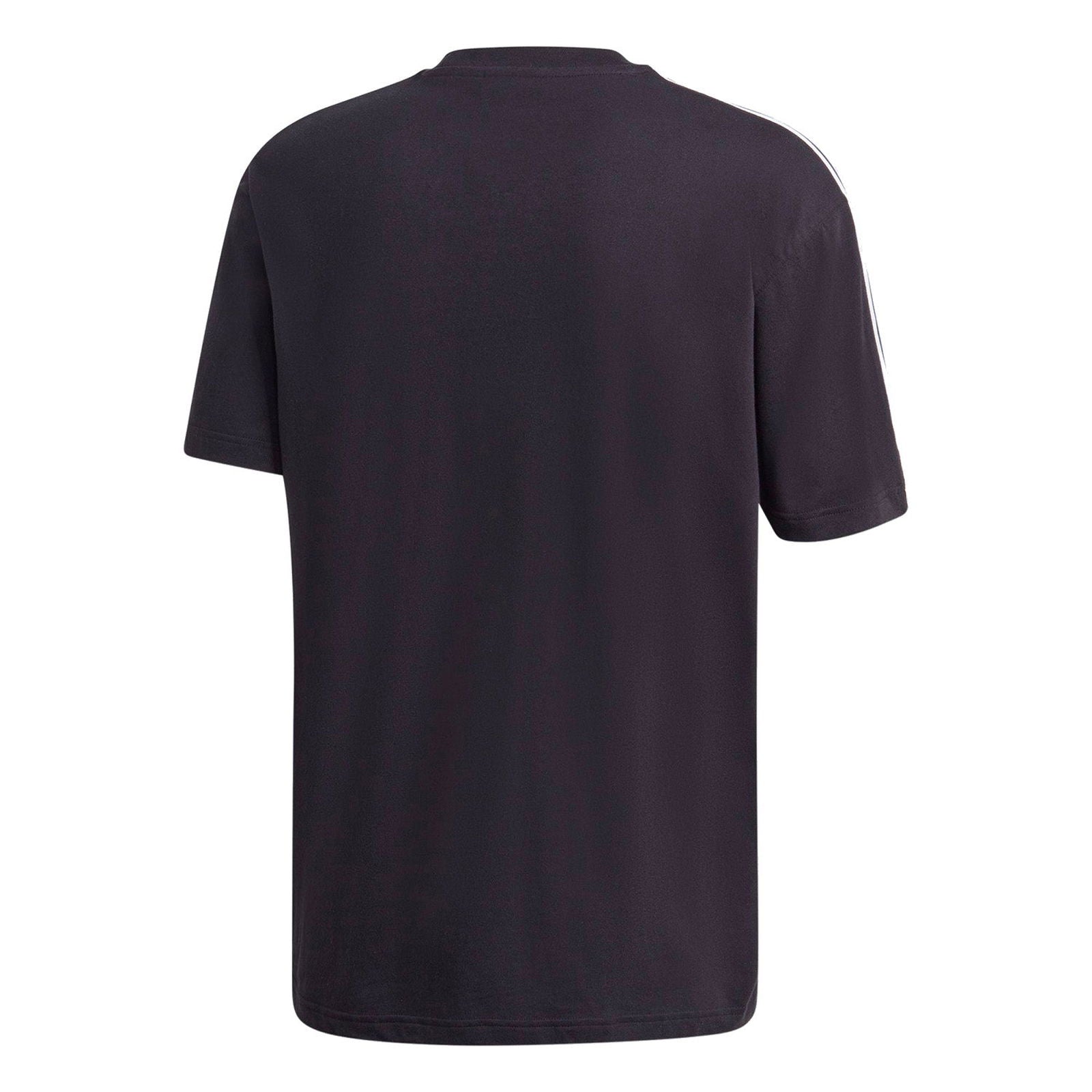 adidas Originals Adicolor 3D Trefoil 3-Stripes Tee - Black - ViaductClothing - -
