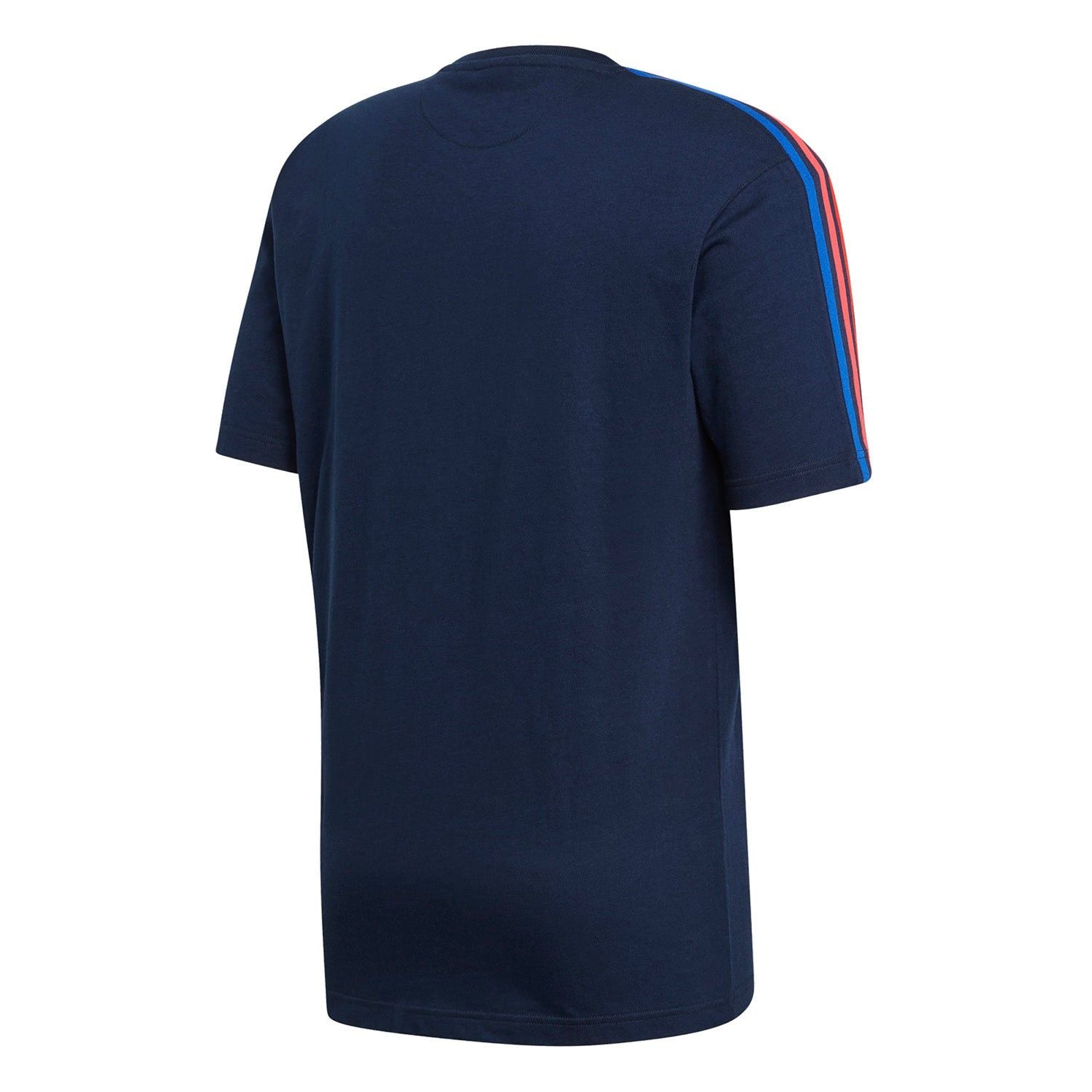 adidas Originals Adicolor 3D Trefoil 3-Stripes Tee - Navy - ViaductClothing - -