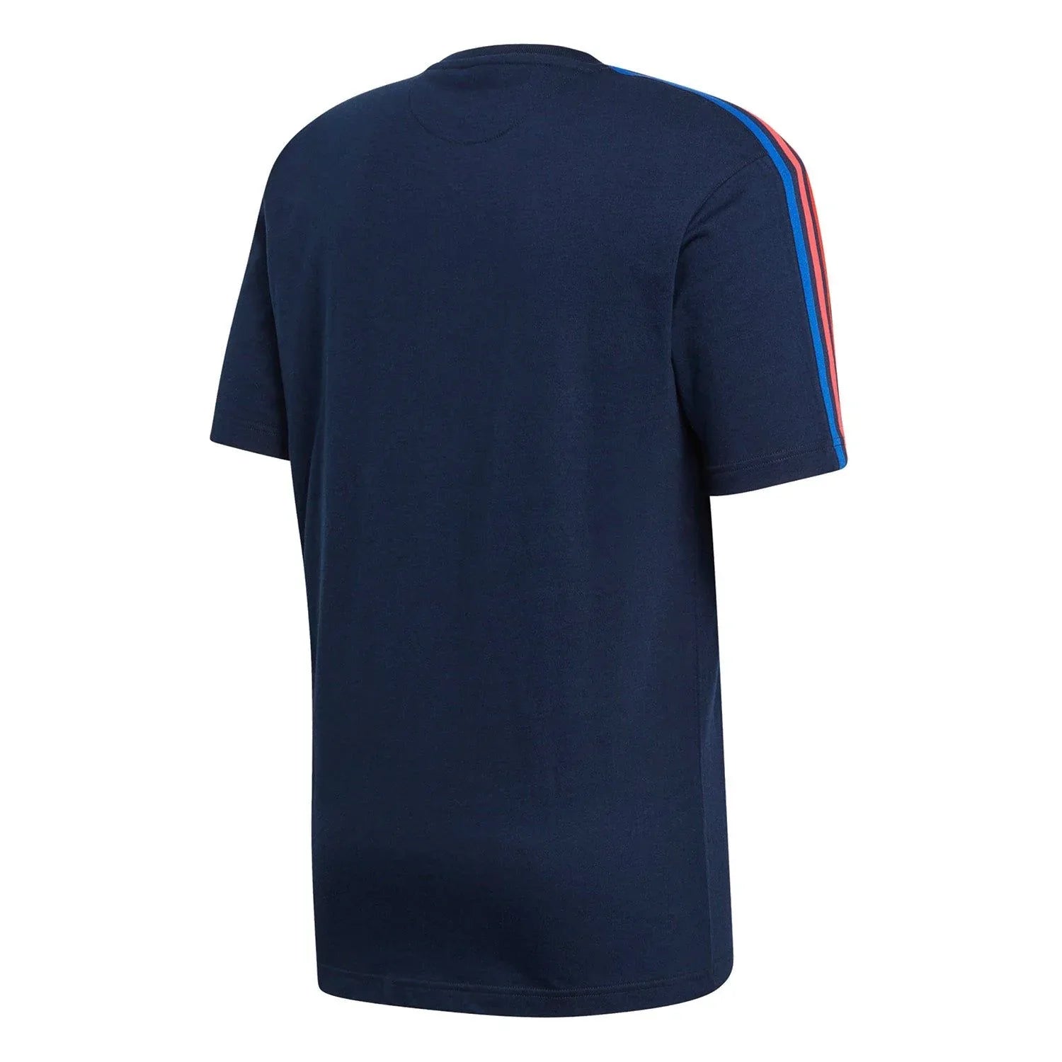 adidas Originals Adicolor 3D Trefoil 3-Stripes Tee - Navy - ViaductClothing