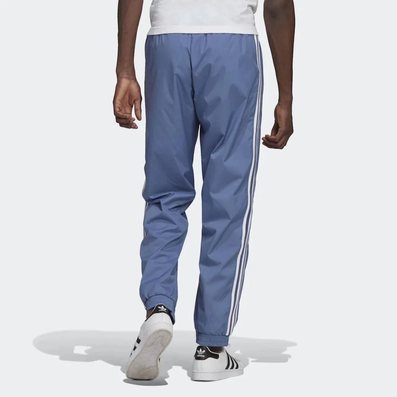 adidas Originals Adicolor 3D Trefoil 3-Stripes Track Pants - Blue - ViaductClothing