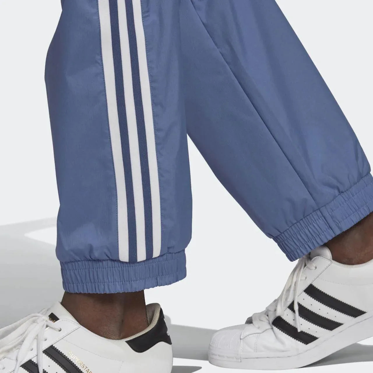 adidas Originals Adicolor 3D Trefoil 3-Stripes Track Pants - Blue - ViaductClothing