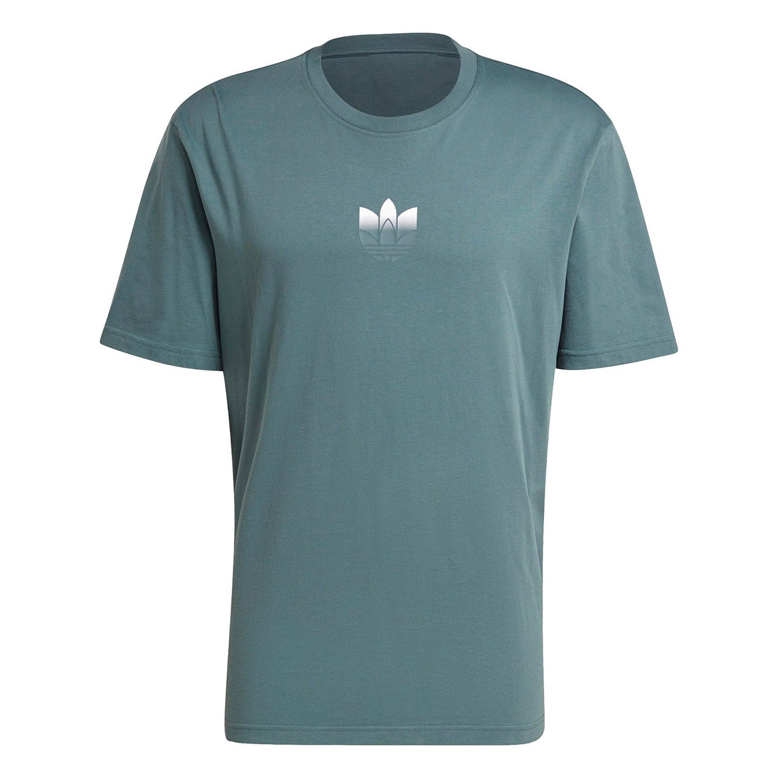 adidas Originals Adicolor 3D Trefoil Graphic Tee - Hazy Emerald - ViaductClothing - -