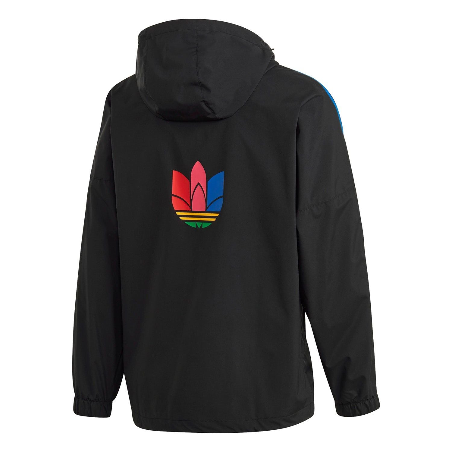 adidas Originals Adicolor 3D Trefoil Windbreaker - Black - ViaductClothing - -