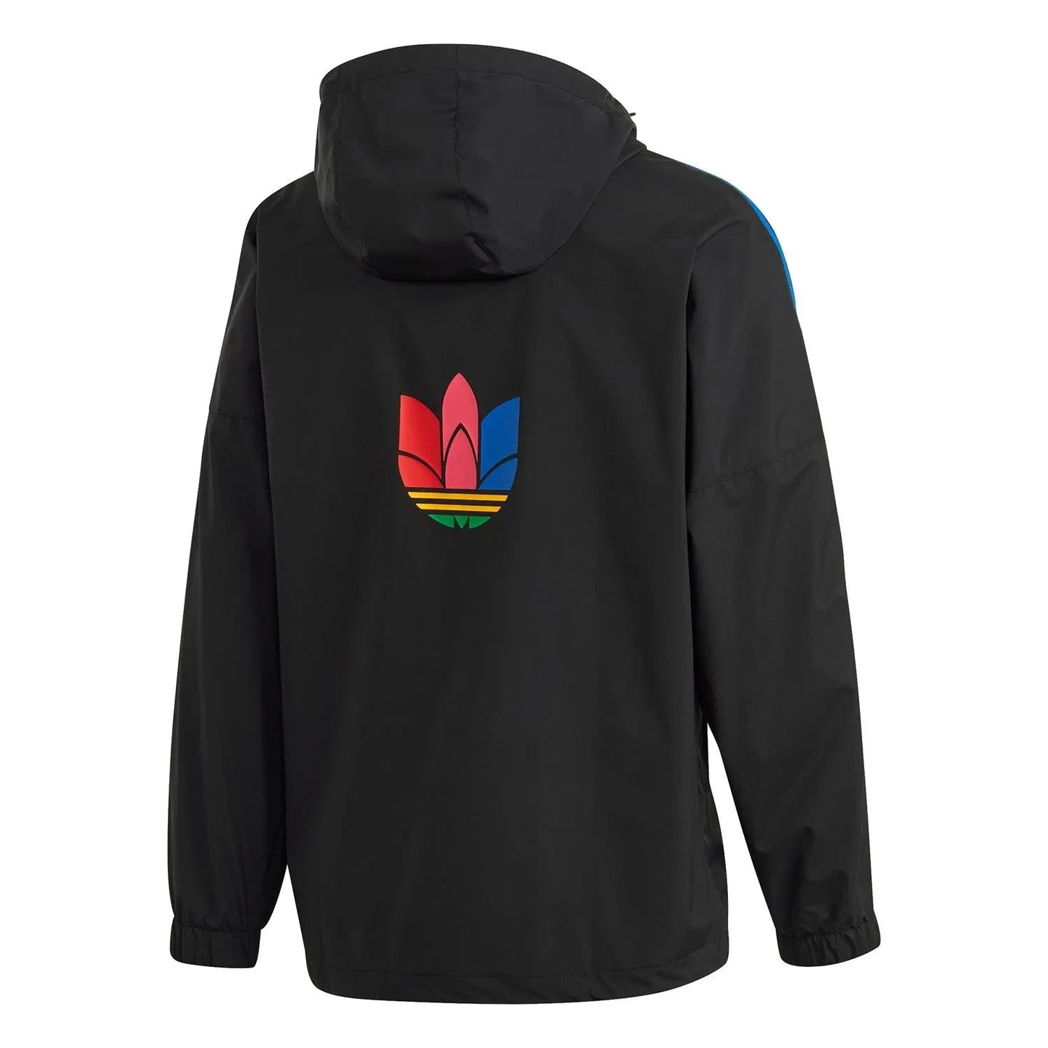 adidas Originals Adicolor 3D Trefoil Windbreaker - Black - ViaductClothing