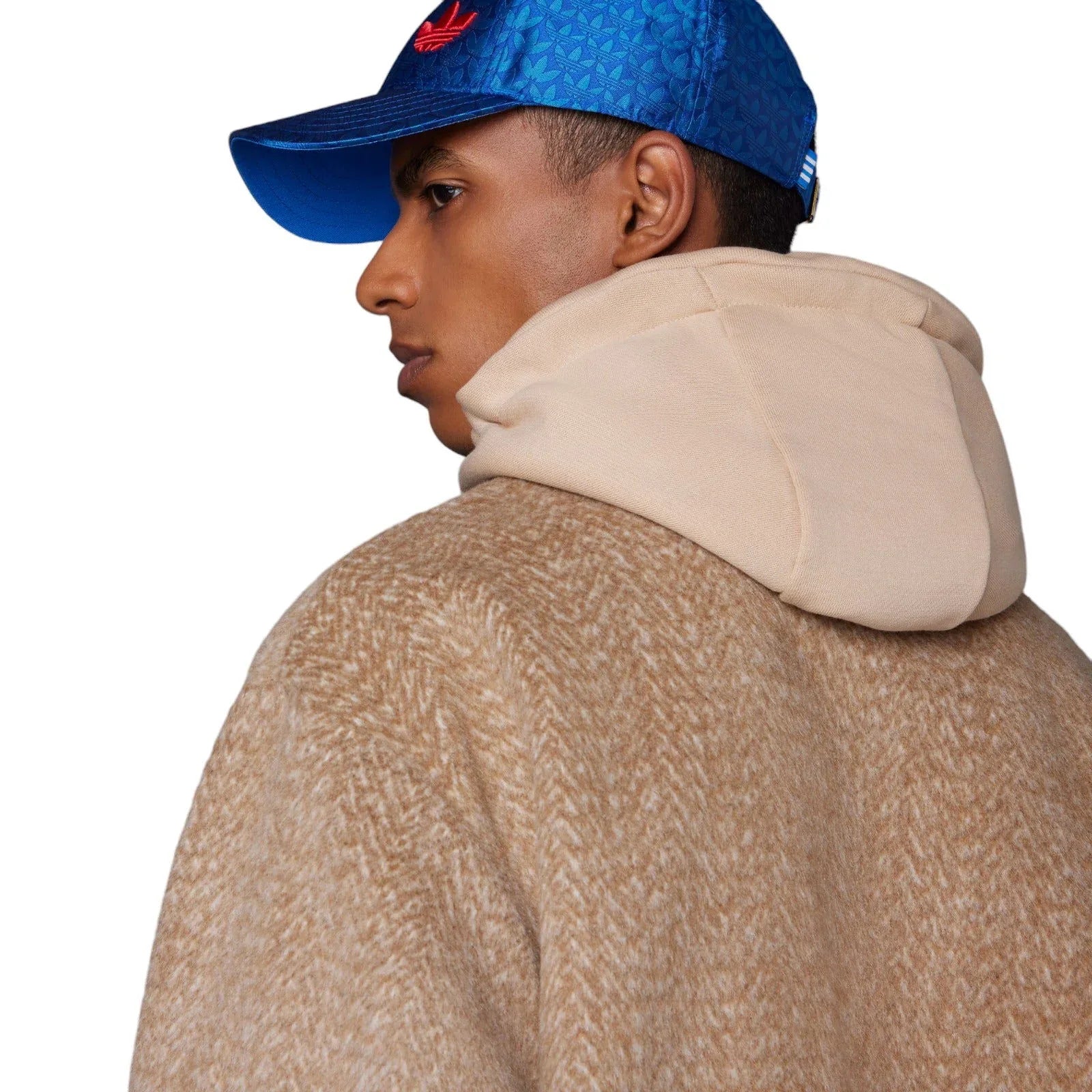 adidas Originals Adicolor 70s Collared Zip-Through Jacket - Brown Desert - ViaductClothing