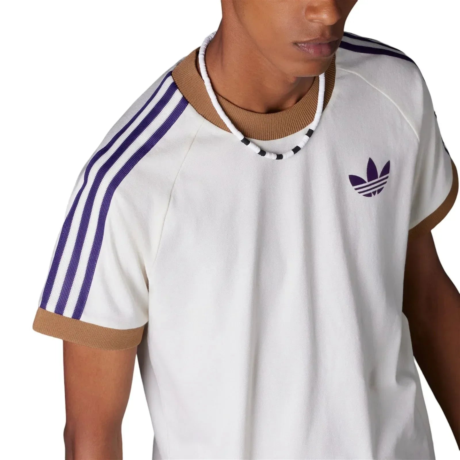 adidas Originals Adicolor 70s Vintage Cali Tee - White - ViaductClothing