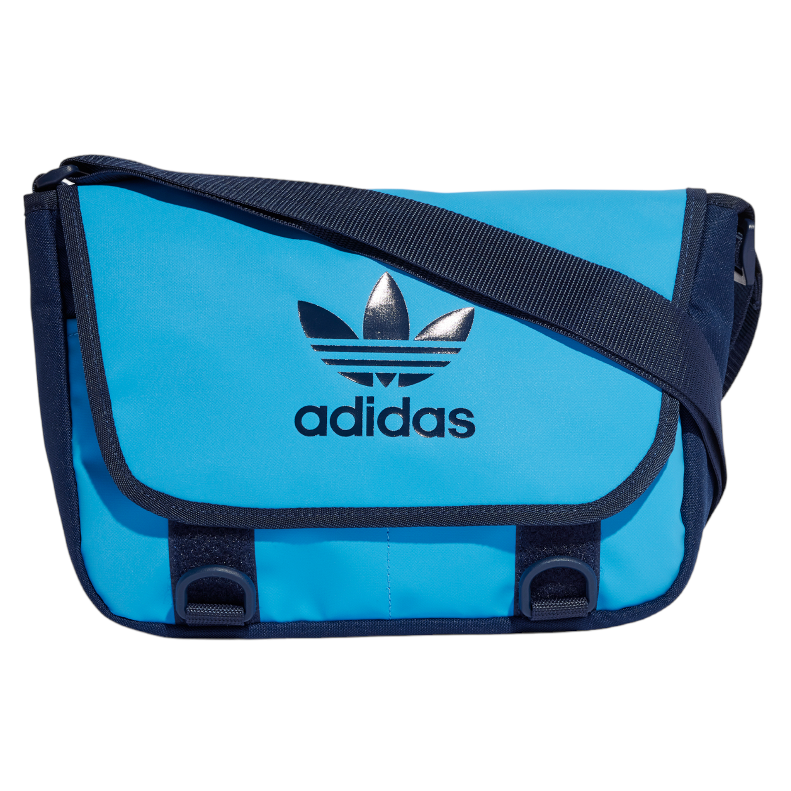 adidas Originals Adicolor Archive Messenger Bag Small - Pulse Blue - ViaductClothing - -