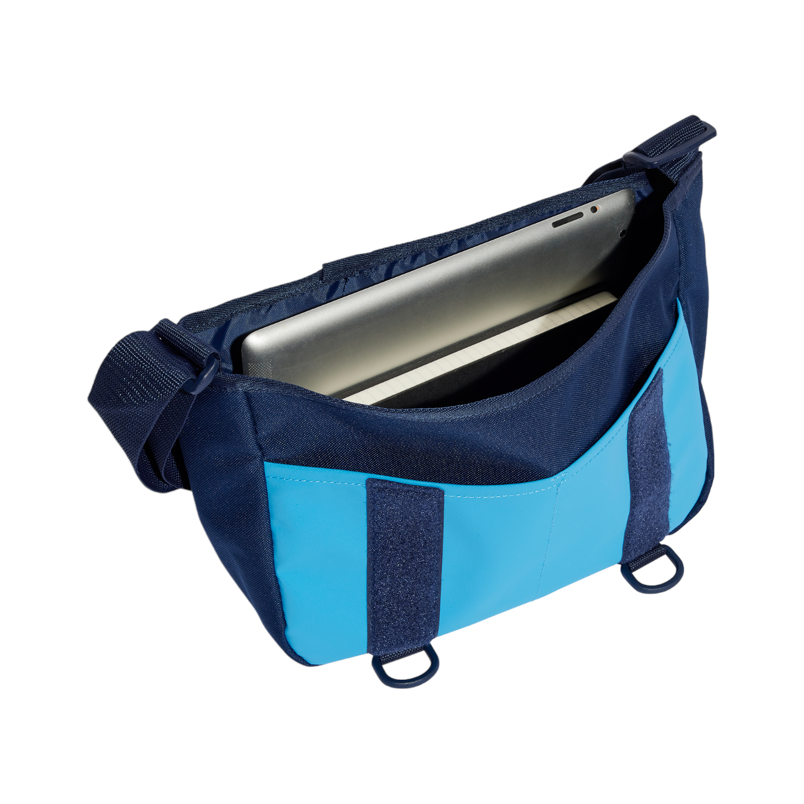 adidas Originals Adicolor Archive Messenger Bag Small - Pulse Blue - ViaductClothing - -