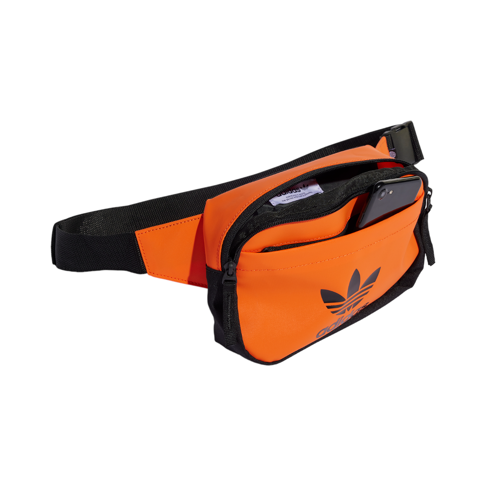 adidas Originals Adicolor Archive Waist Bag - Semi Impact Orange - ViaductClothing - -