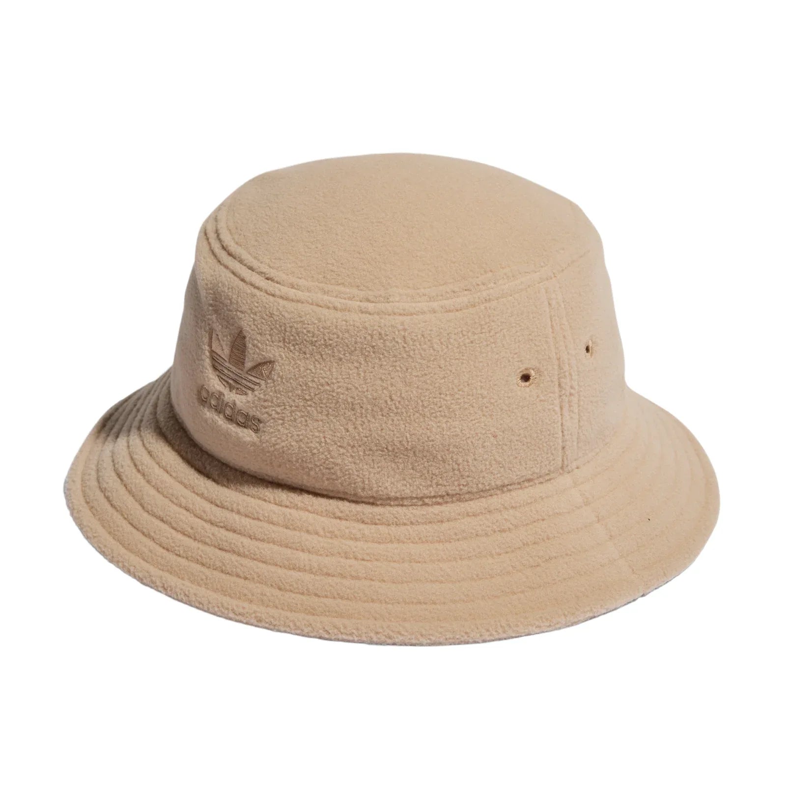 adidas Originals Adicolor Classic Winter Bucket Hat - Beige - ViaductClothing