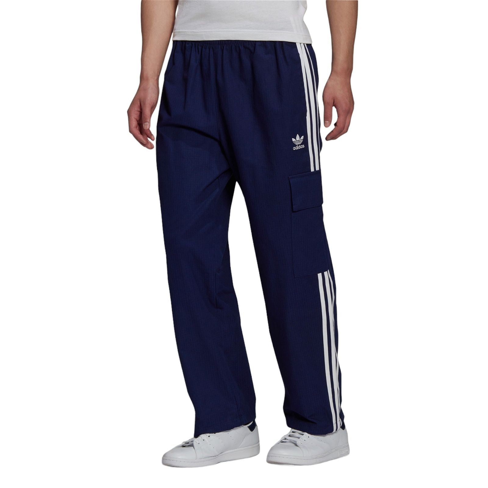 adidas Originals Adicolor Classics 3-Stripes Cargo Pants - Navy - ViaductClothing - -