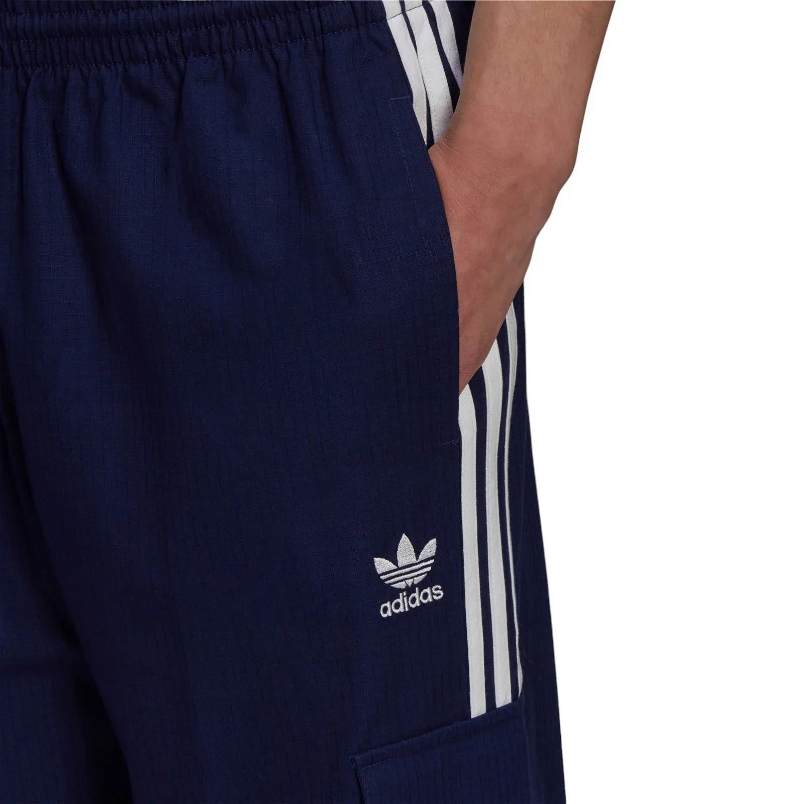 adidas Originals Adicolor Classics 3-Stripes Cargo Pants - Navy - ViaductClothing