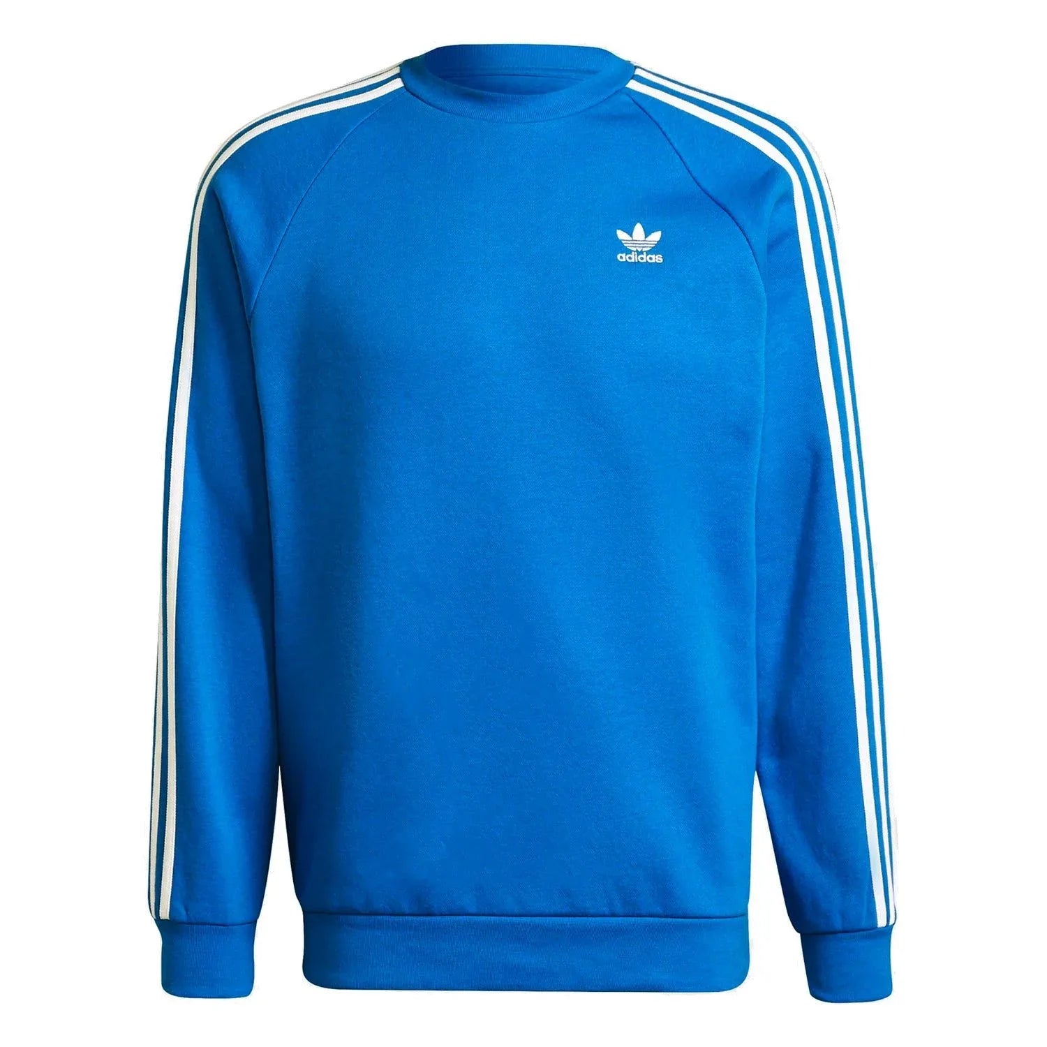 adidas Originals Adicolor Classics 3-Stripes Crew Sweatshirt - Blue - ViaductClothing