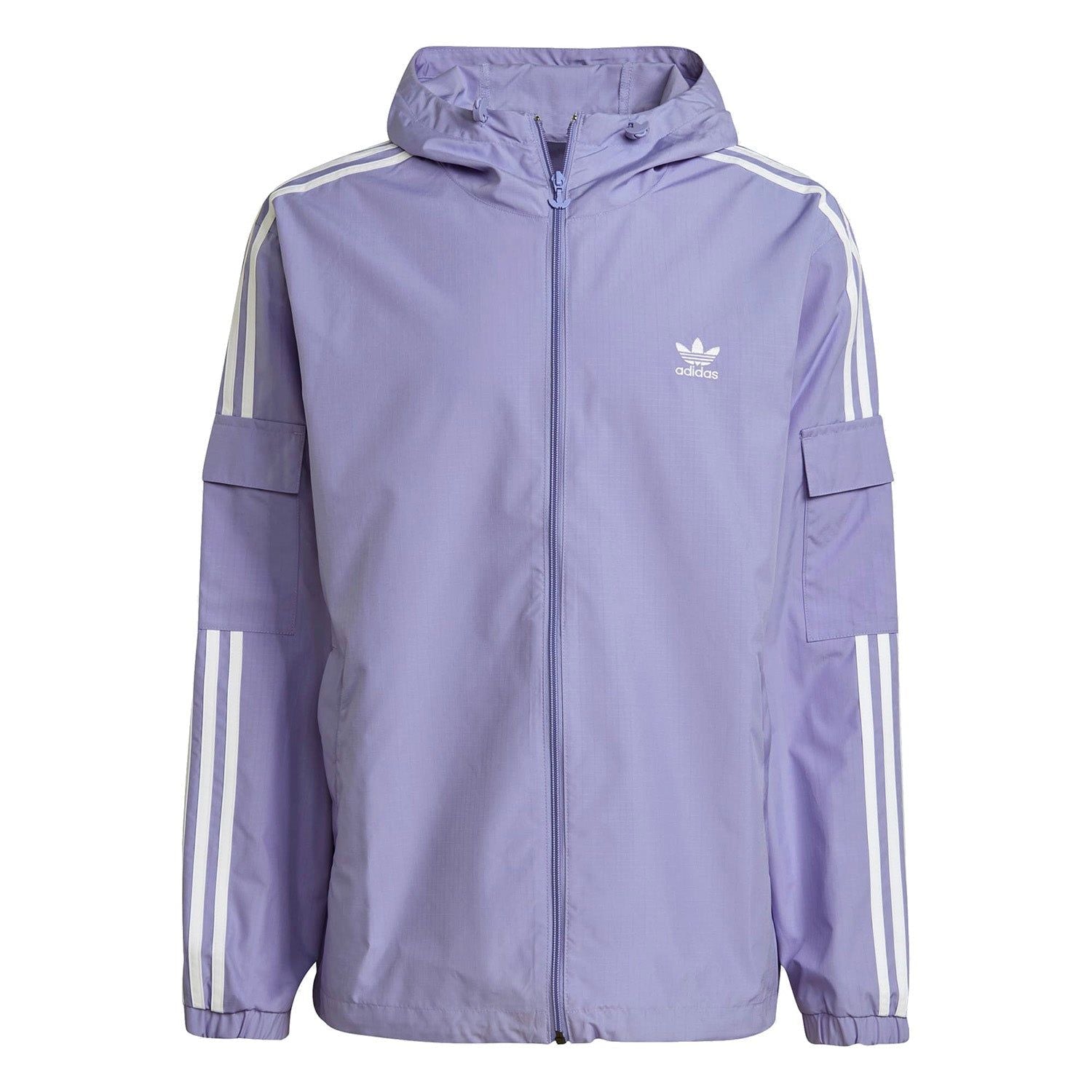 adidas Originals Adicolor Classics 3-Stripes Full-Zip - Lilac - ViaductClothing - -
