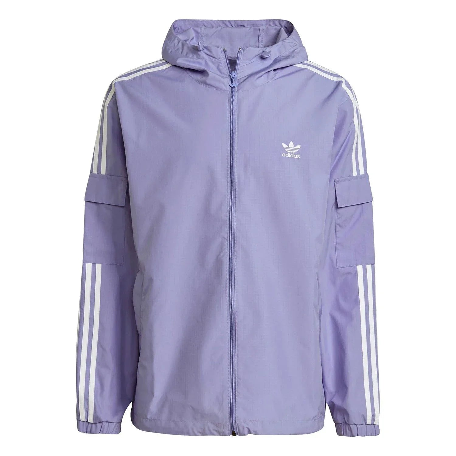 adidas Originals Adicolor Classics 3-Stripes Full-Zip - Lilac - ViaductClothing