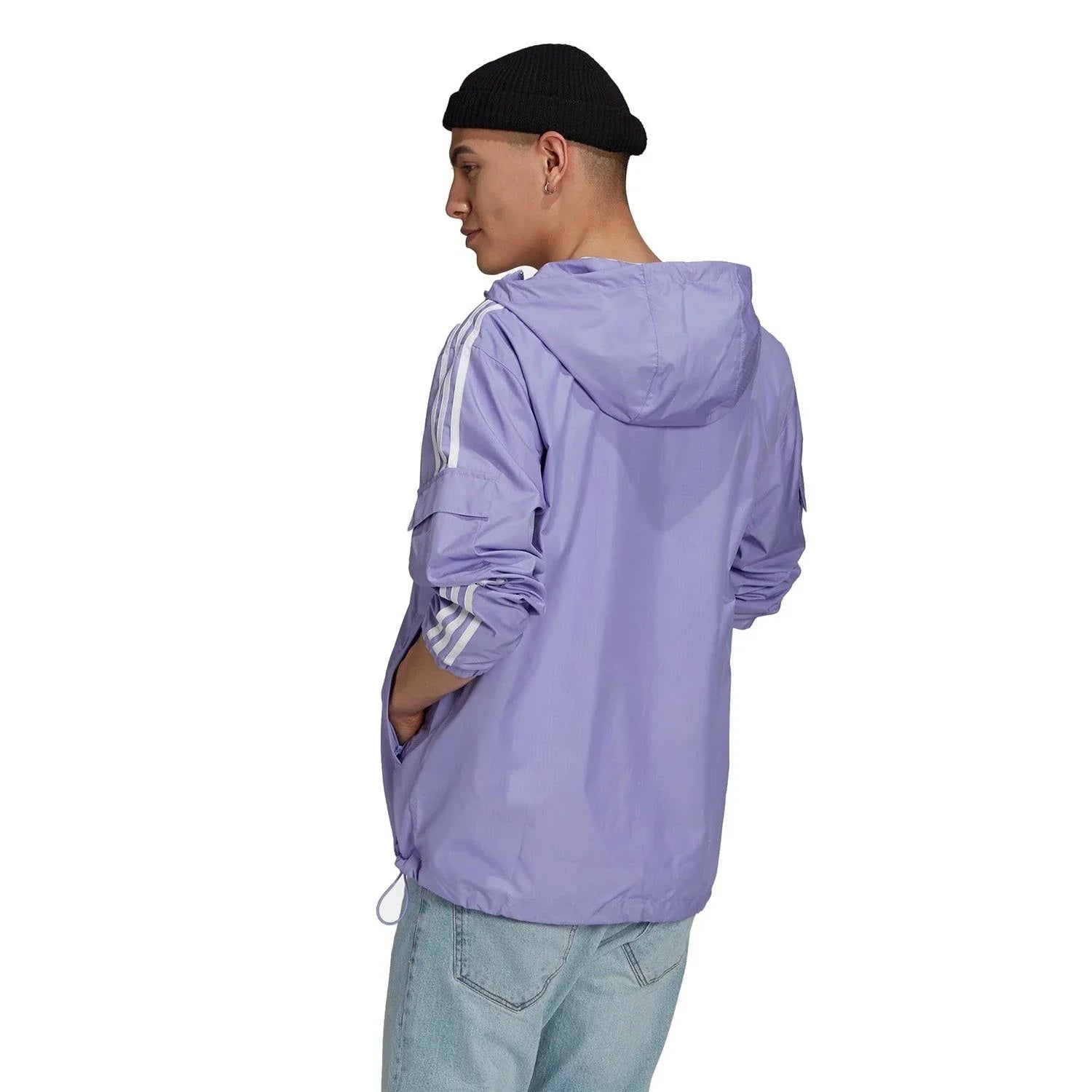 adidas Originals Adicolor Classics 3-Stripes Full-Zip - Lilac - ViaductClothing