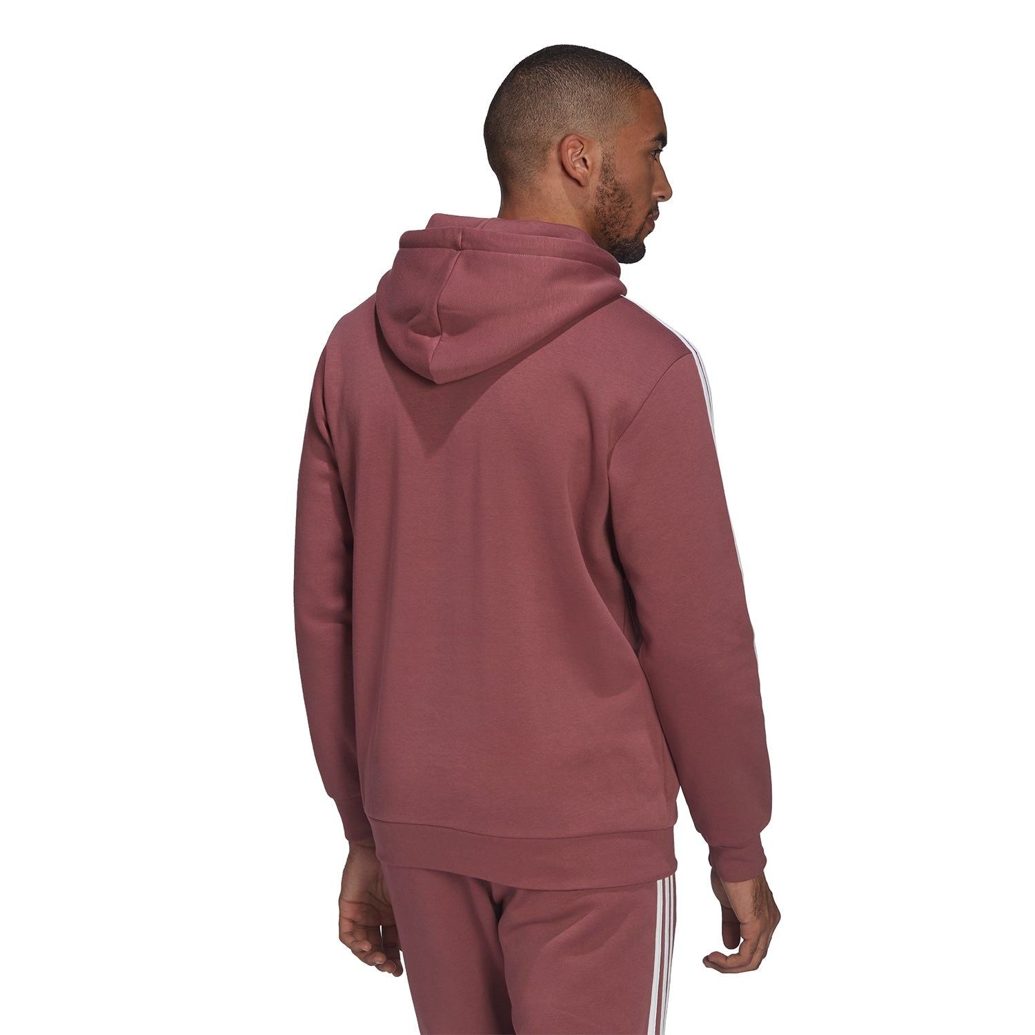 adidas Originals Adicolor Classics 3-Stripes Hoodie - Crimson - ViaductClothing - -