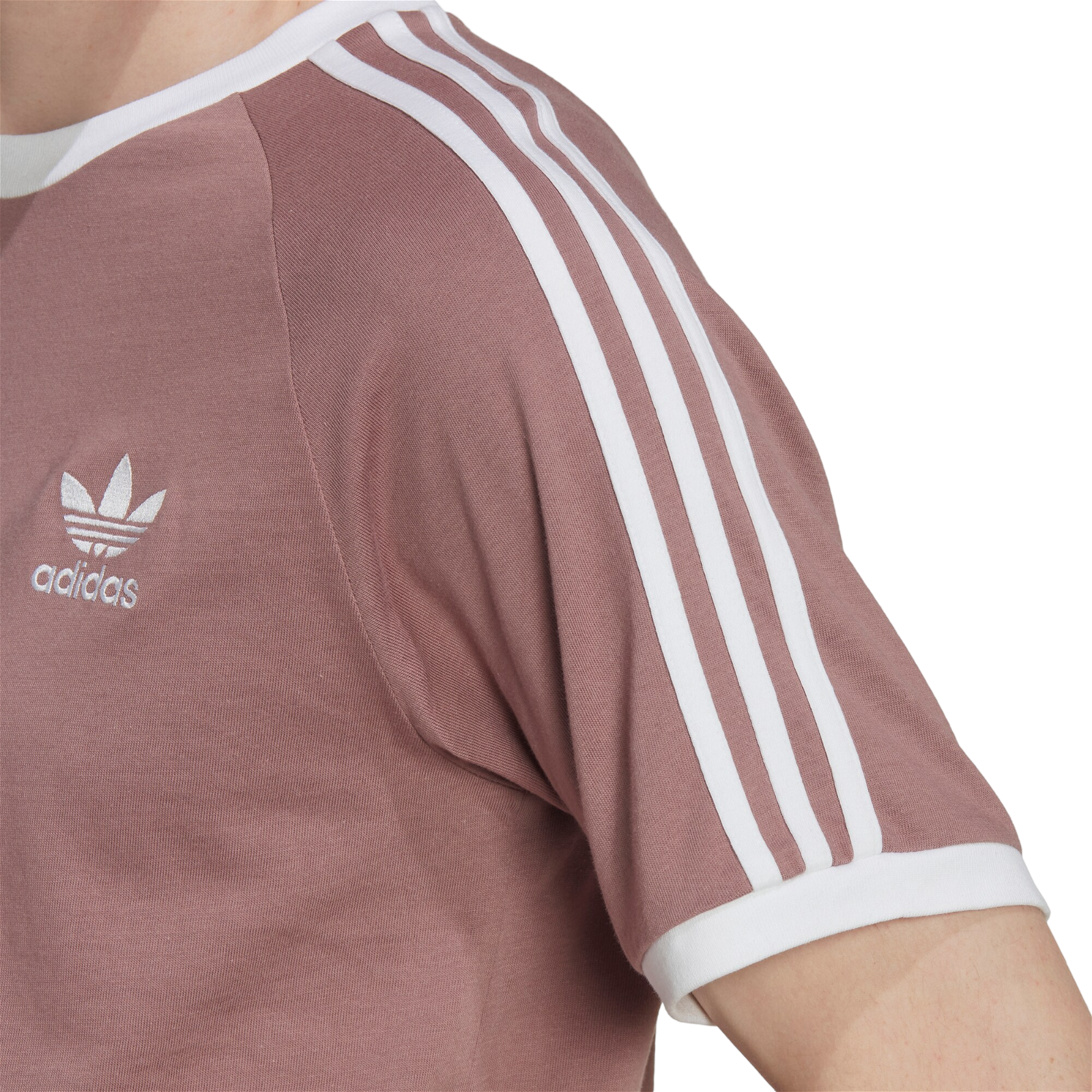 adidas Originals Adicolor Classics 3-Stripes T-Shirt - Purple - ViaductClothing - -