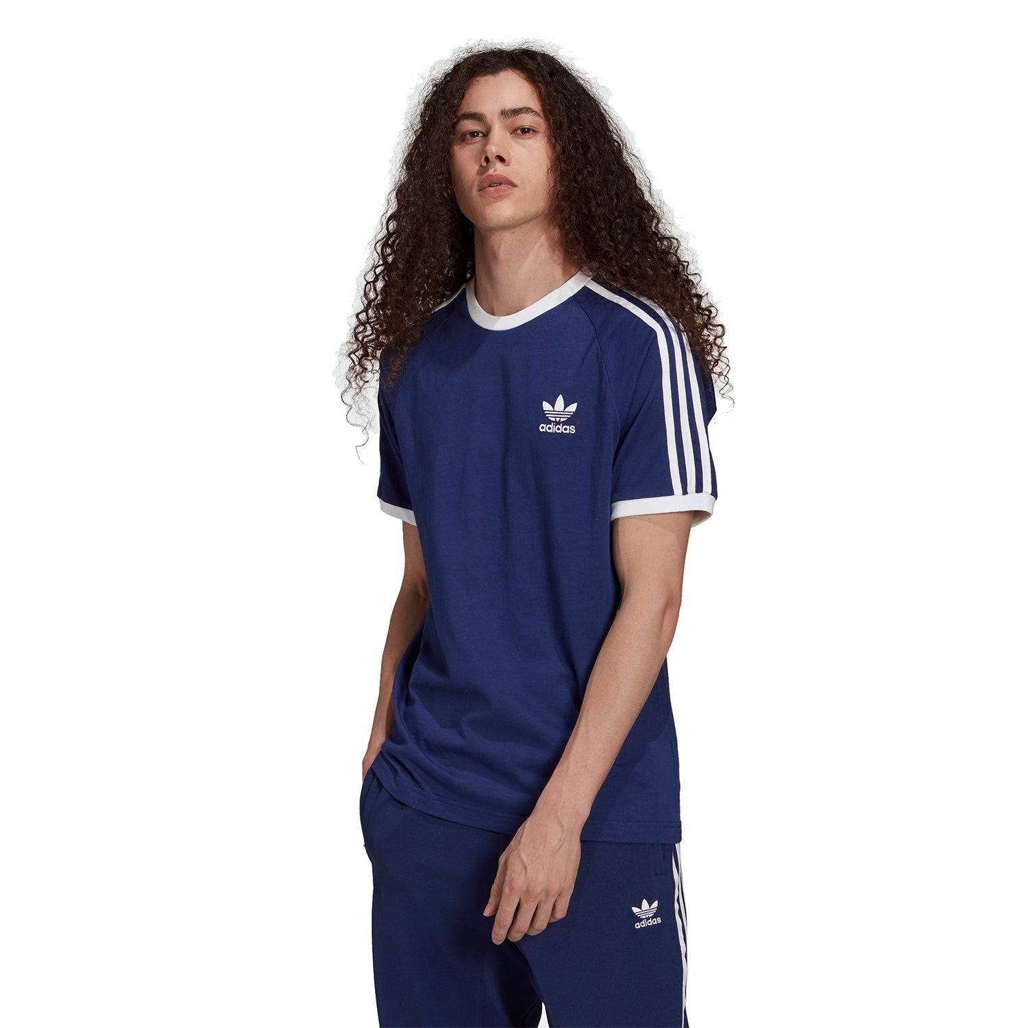 adidas Originals Adicolor Classics 3-Stripes Tee - Navy - ViaductClothing - -
